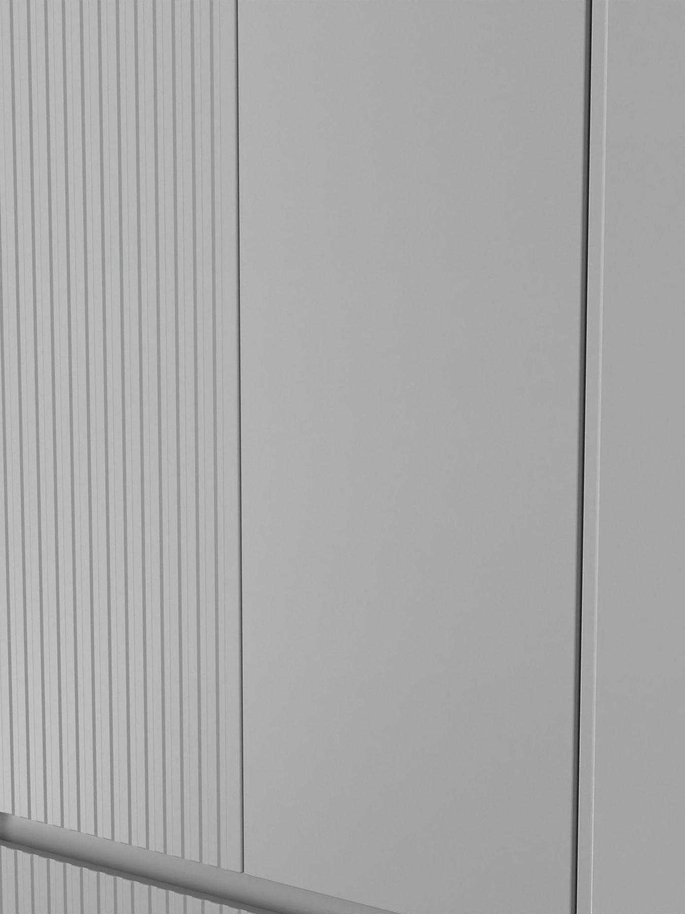  image of swift-ciara-2-door-2-drawer-wardrobe-ready-assembled