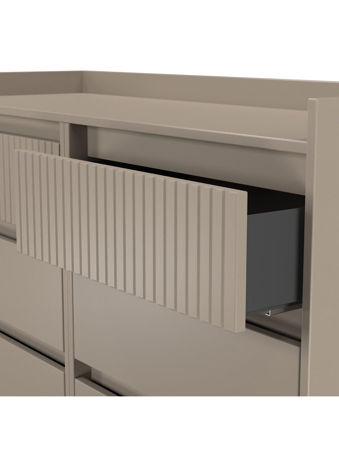 Image 5 of 6 of SWIFT Ciara 6 Drawer Double Chest Ready Assembled