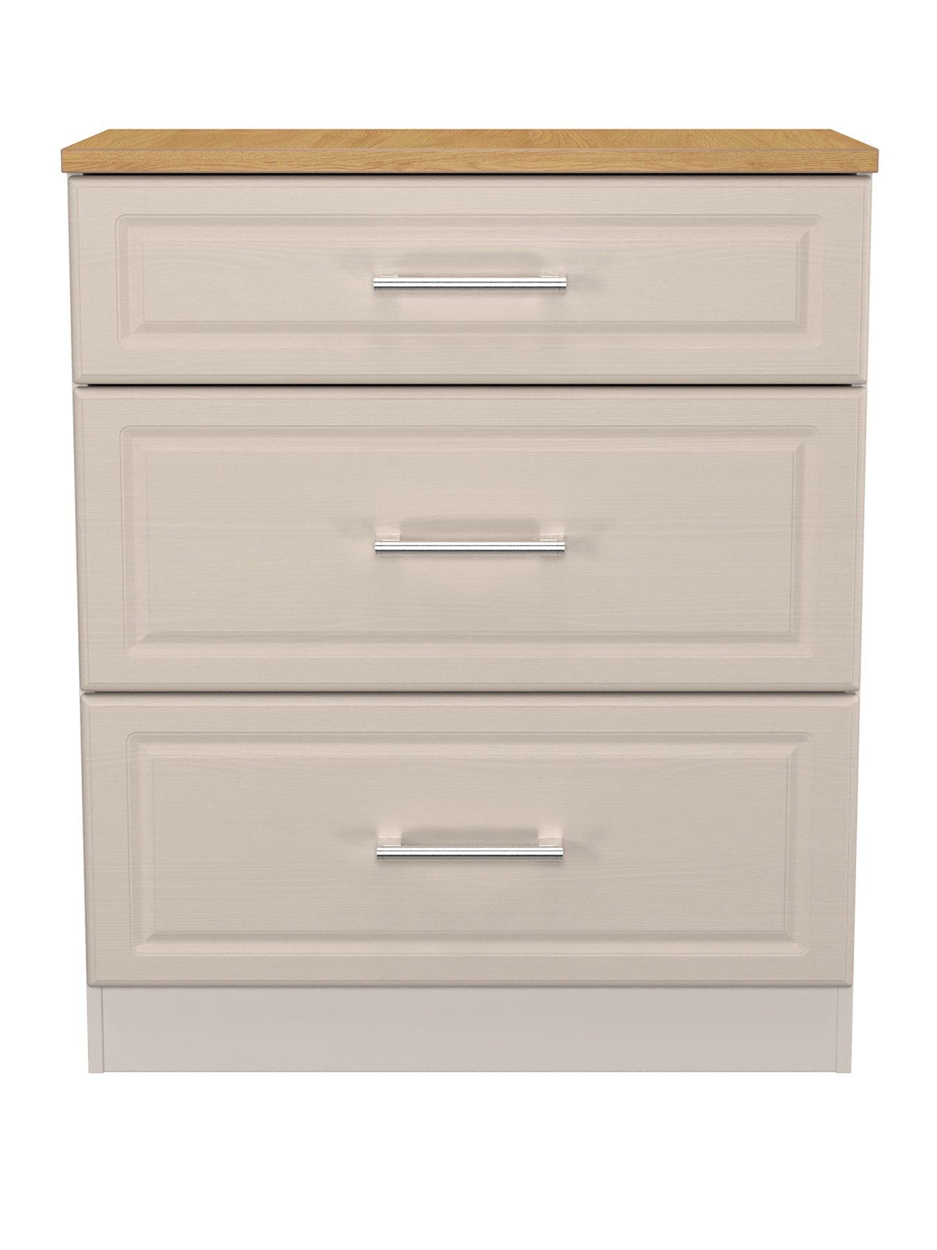 stillFront image of swift-regent-3-drawer-deep-chest-ready-assembled