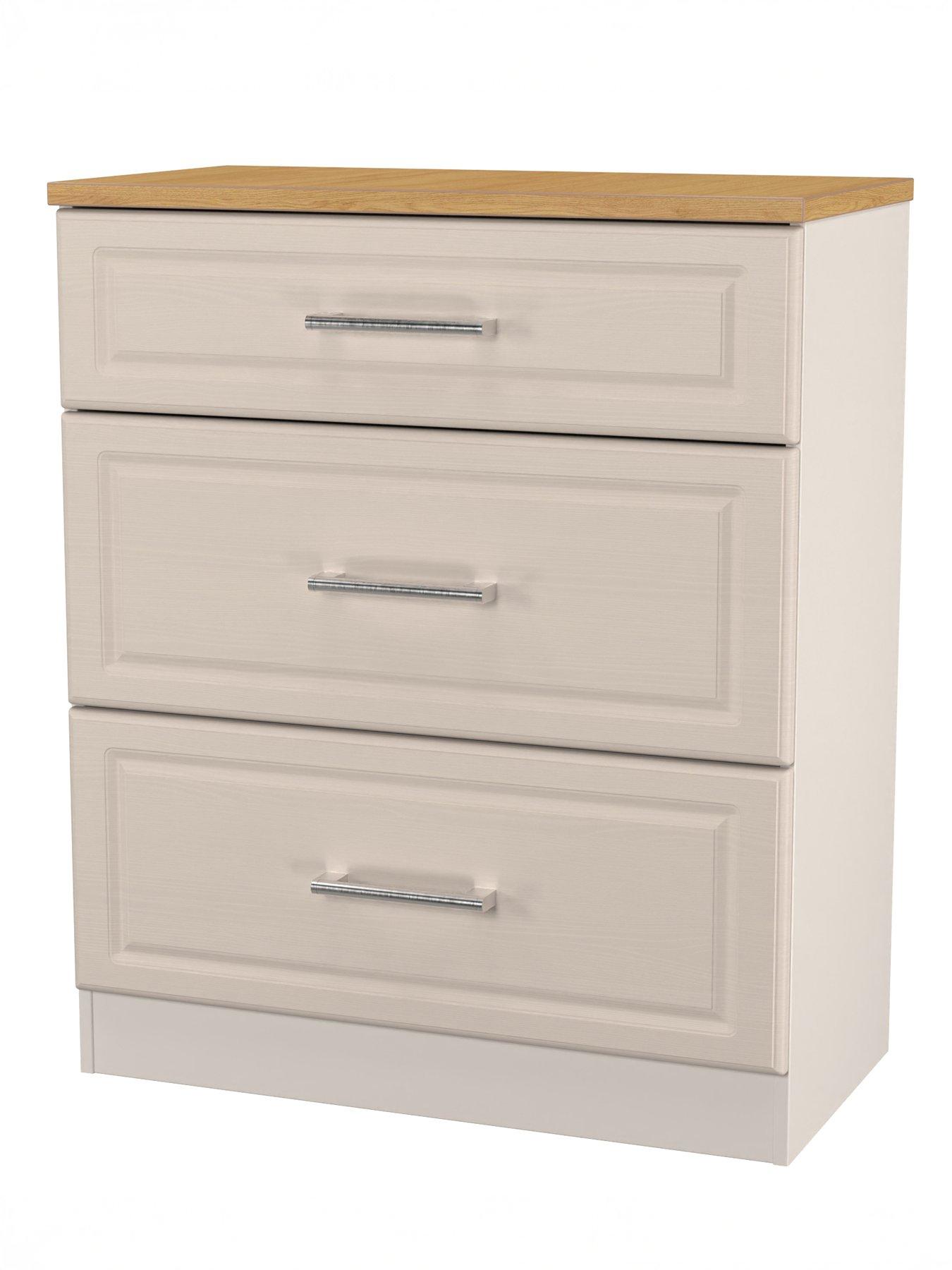  image of swift-regent-3-drawer-deep-chest-ready-assembled