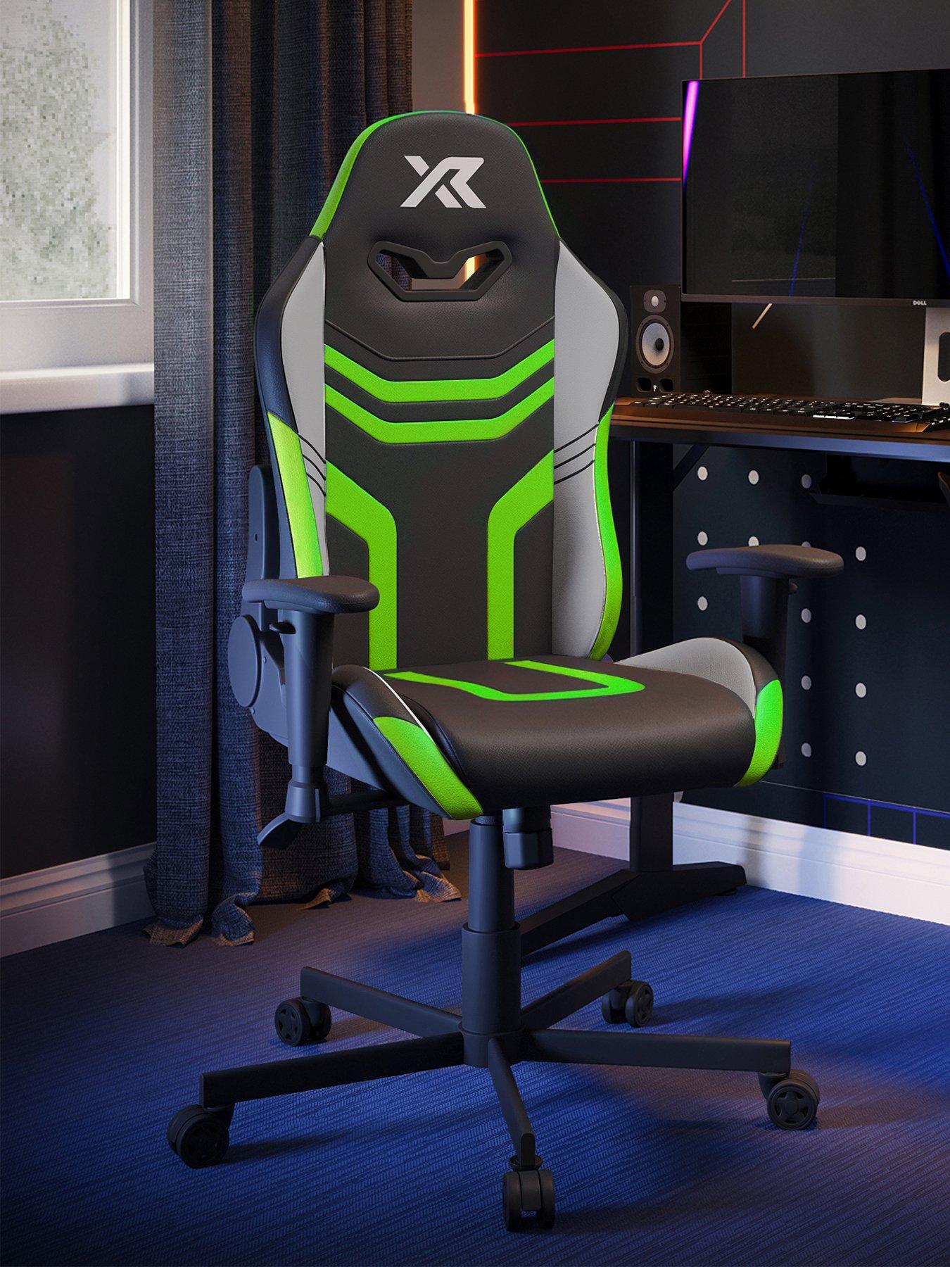 X Rocker Agility Compact Office Gaming Chair - Carbon Black