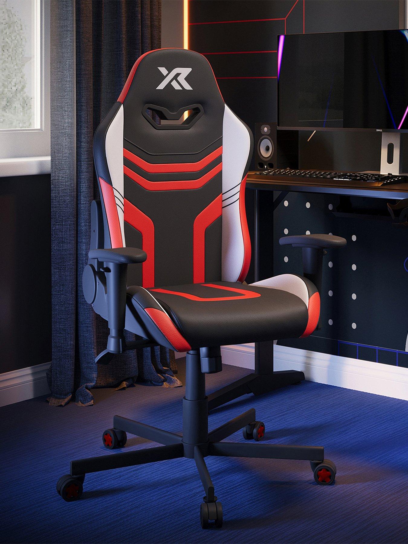 X Rocker Agility Compact Office Gaming Chair - Carbon Black