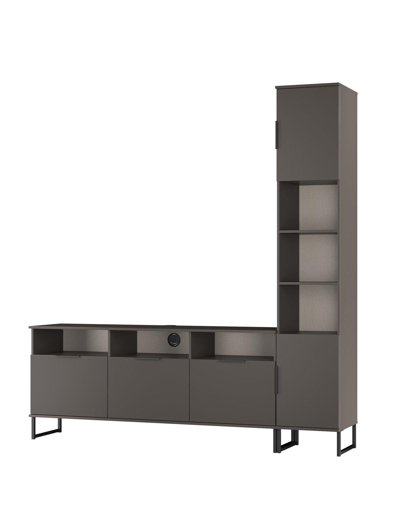 Image 3 of 6 of SWIFT Emerson Right Hand Media Unit Ready Assembled