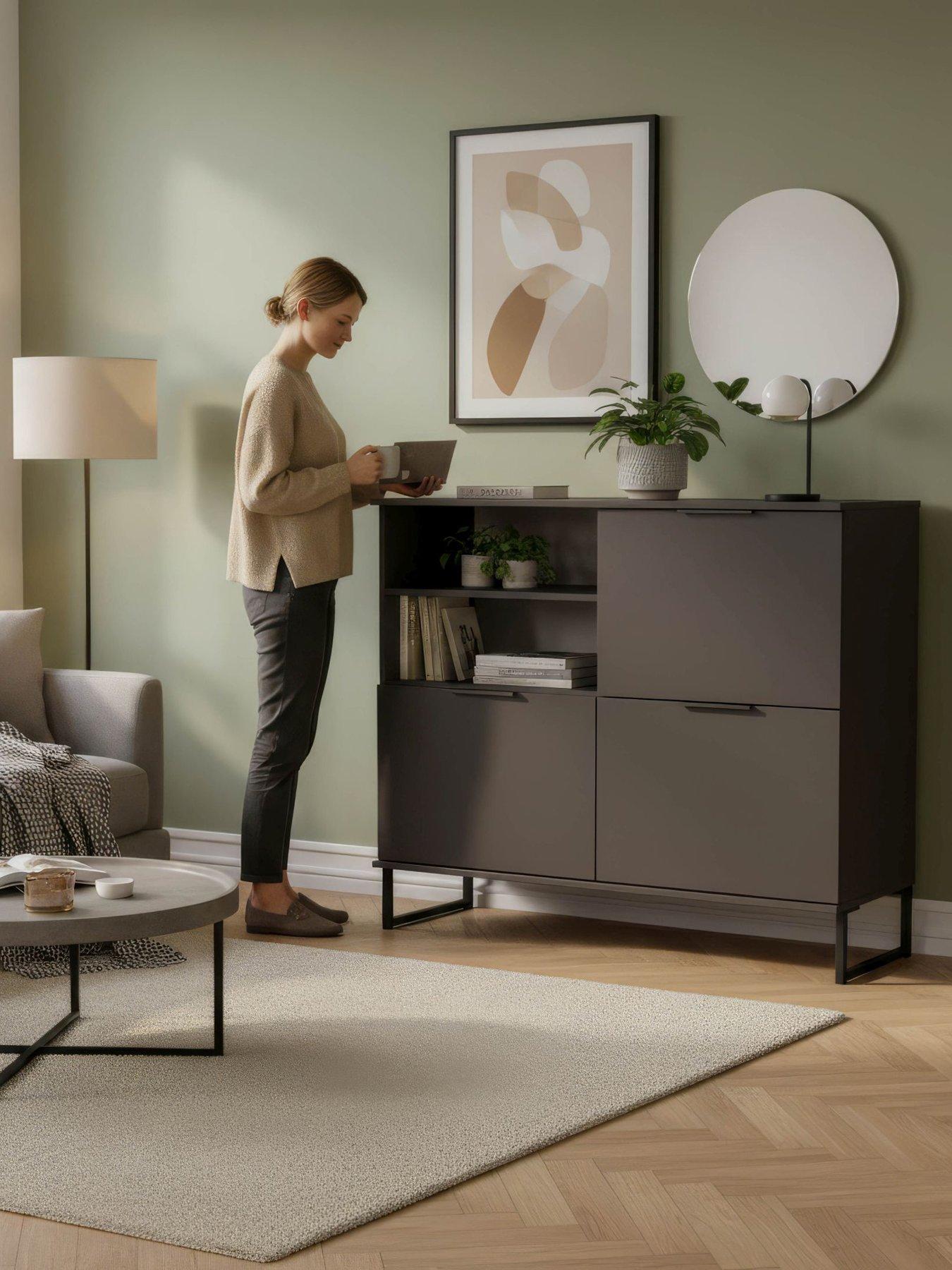 SWIFT Emerson Sideboard Ready Assembled