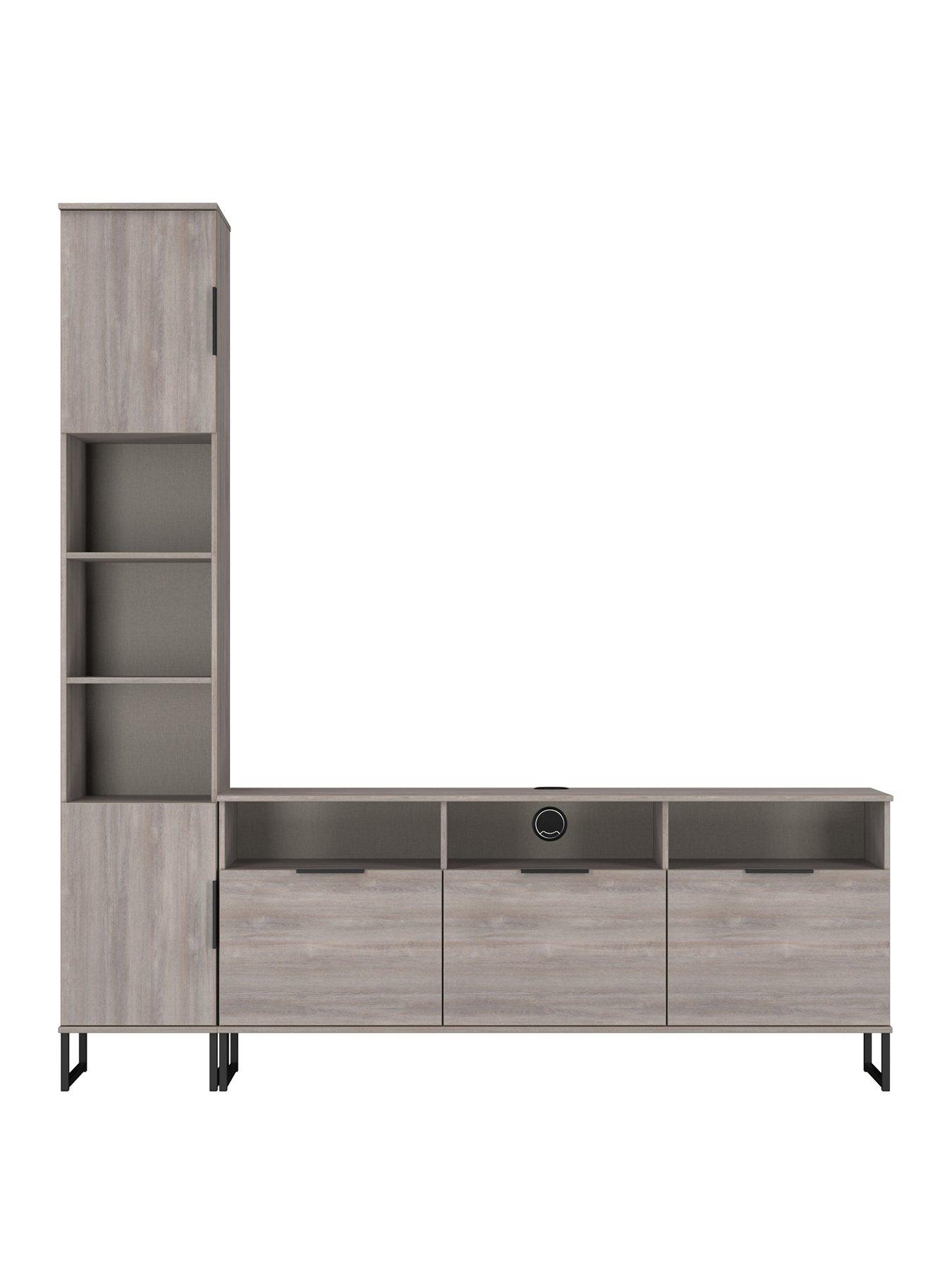 stillFront image of swift-emerson-left-hand-media-unit-ready-assembled