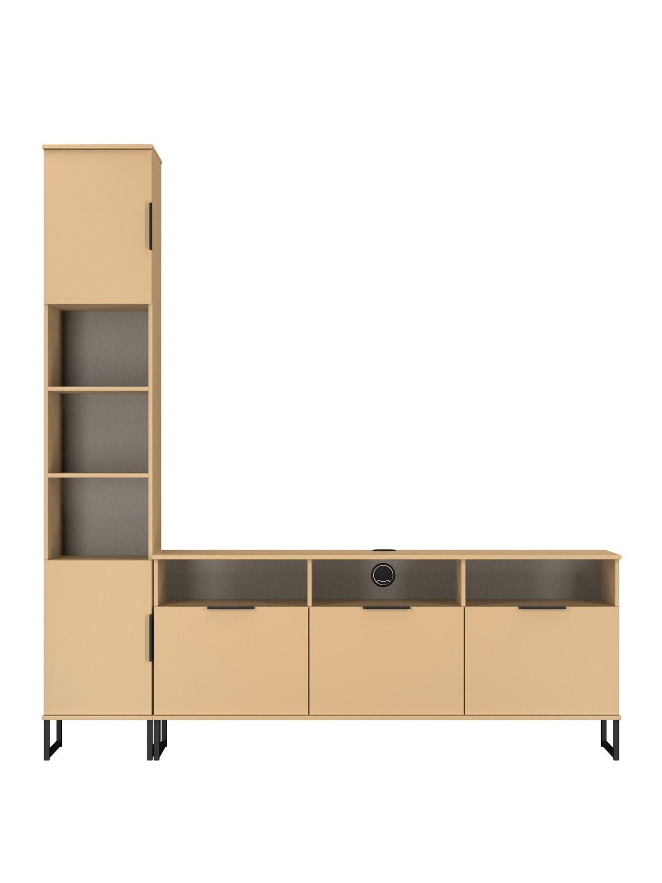stillFront image of swift-emerson-left-hand-media-unit-ready-assembled