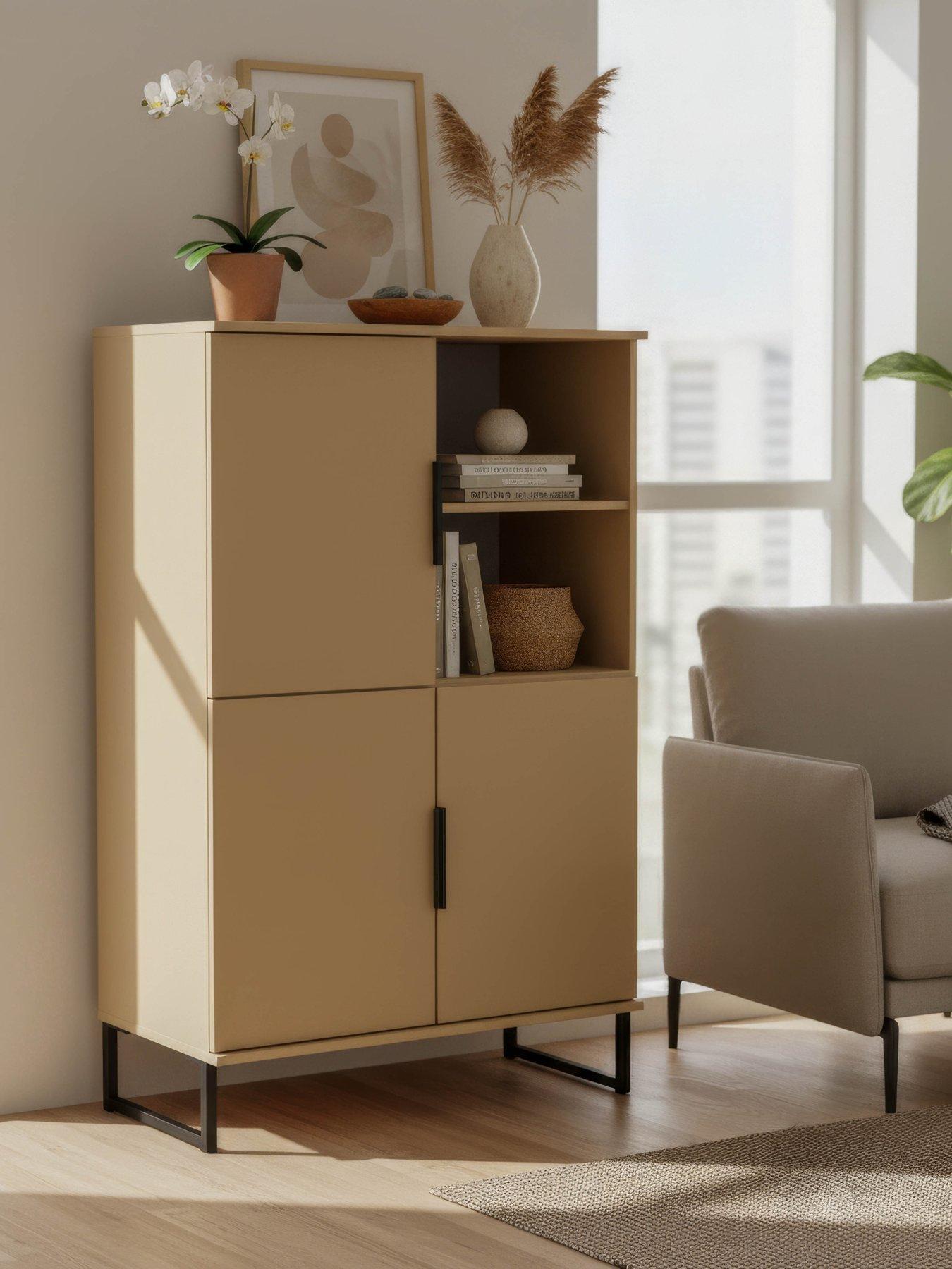 SWIFT Emerson Highboard Ready Assembled