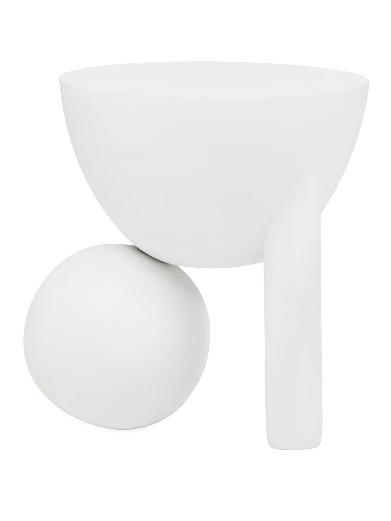 Image 2 of 7 of Premier Housewares Walsa Mango Wood Side Table