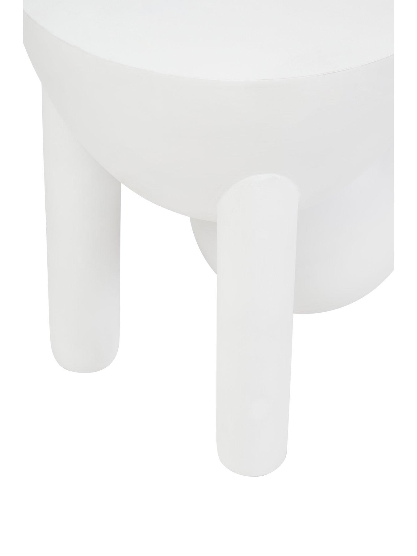 Image 4 of 7 of Premier Housewares Walsa Mango Wood Side Table