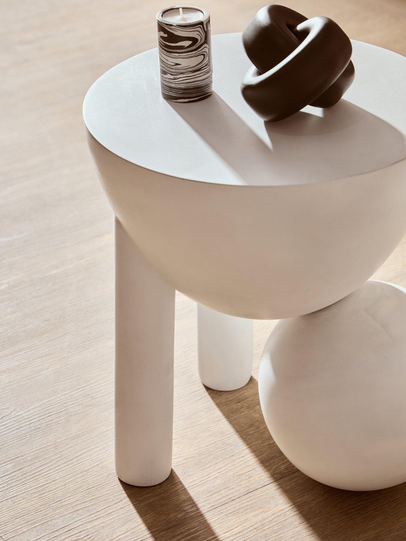 Image 7 of 7 of Premier Housewares Walsa Mango Wood Side Table