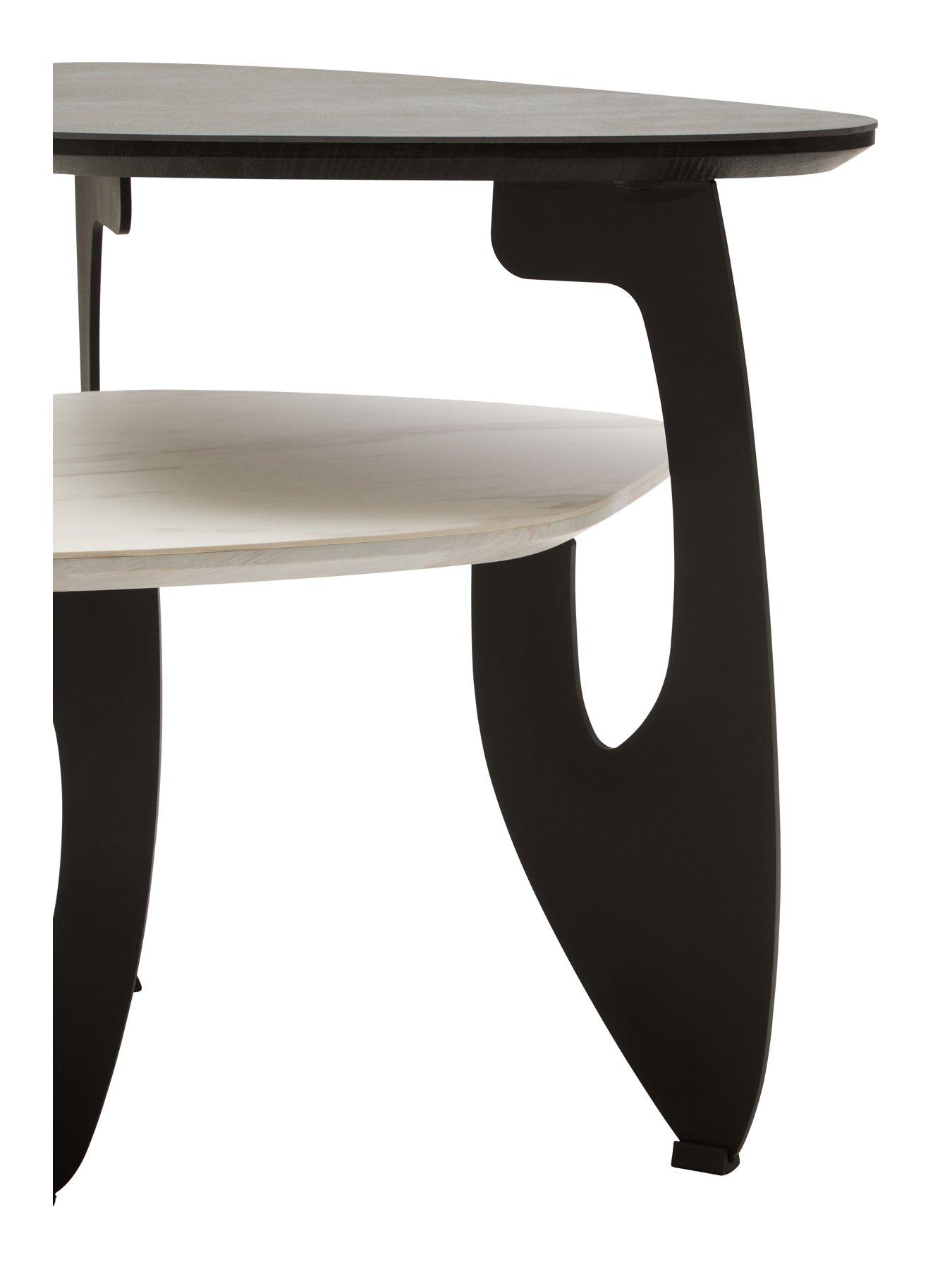 Image 5 of 7 of Premier Housewares Imperia 2 Tier Ceramic Coffee Table