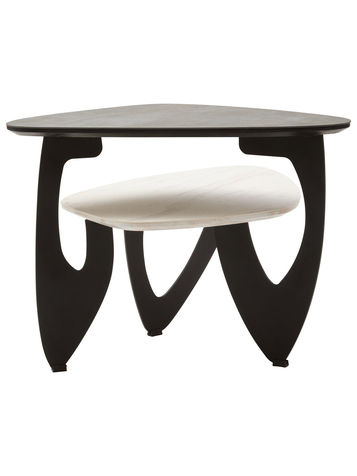 Image 7 of 7 of Premier Housewares Imperia 2 Tier Ceramic Coffee Table