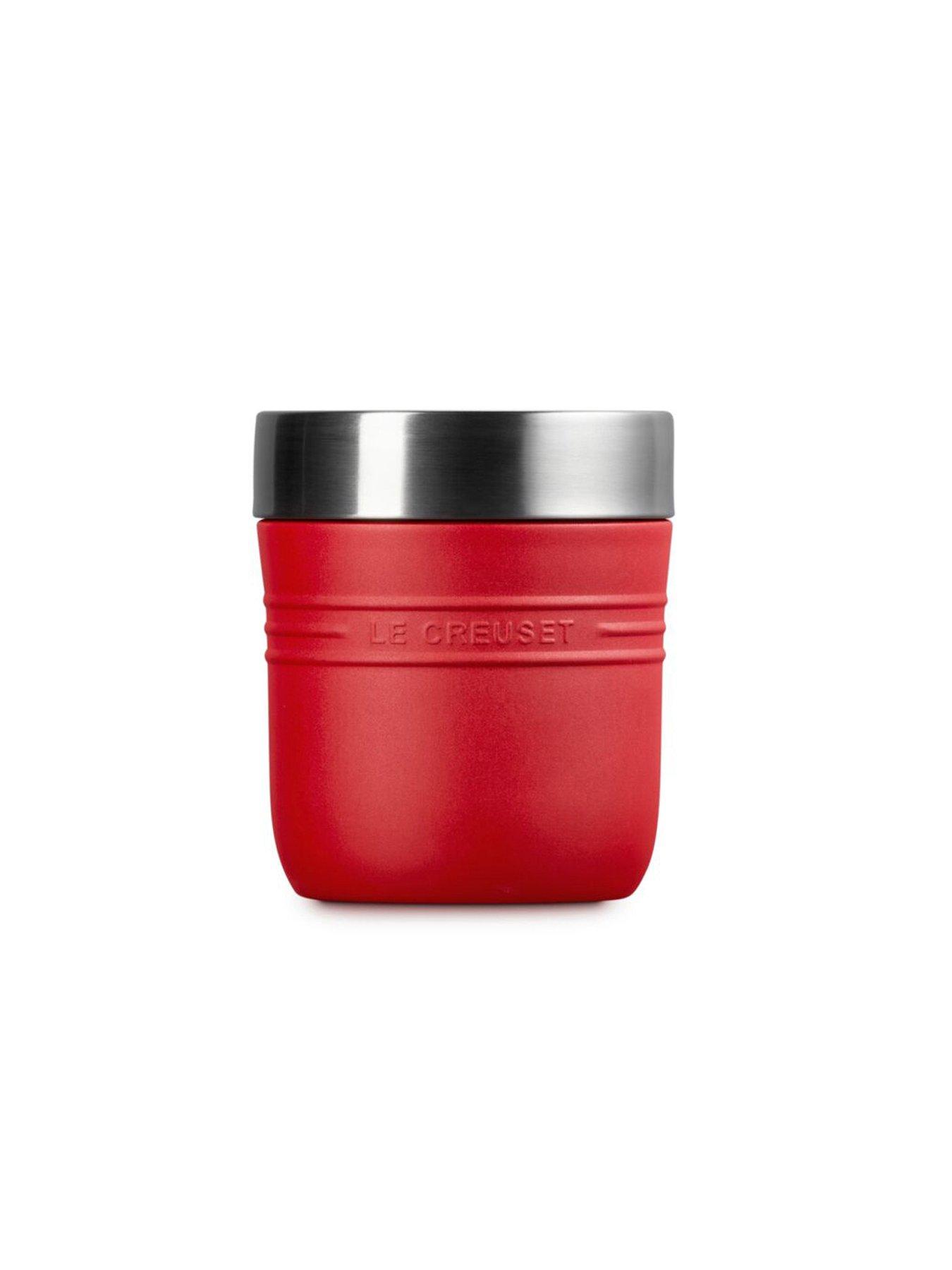 Le Creuset On The Go Food Flask 500ml Satin Black
