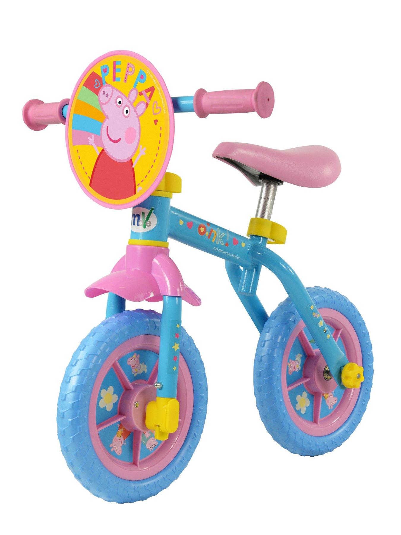 Image 2 of 6 of Peppa Pig My First 2-in-1 10" Training Bike