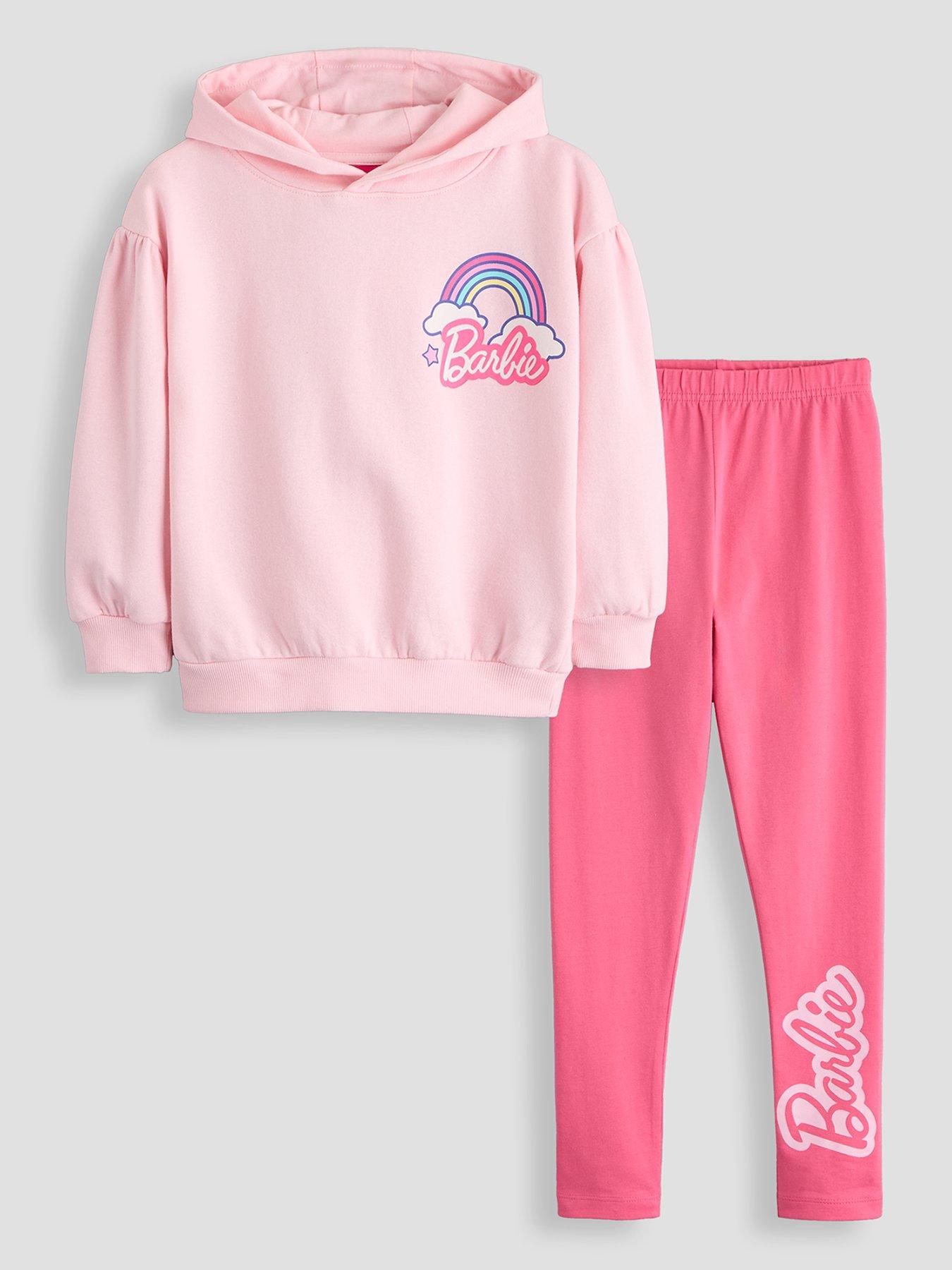 The Very Collection Barbie Hoodie And Legging Set - Pink