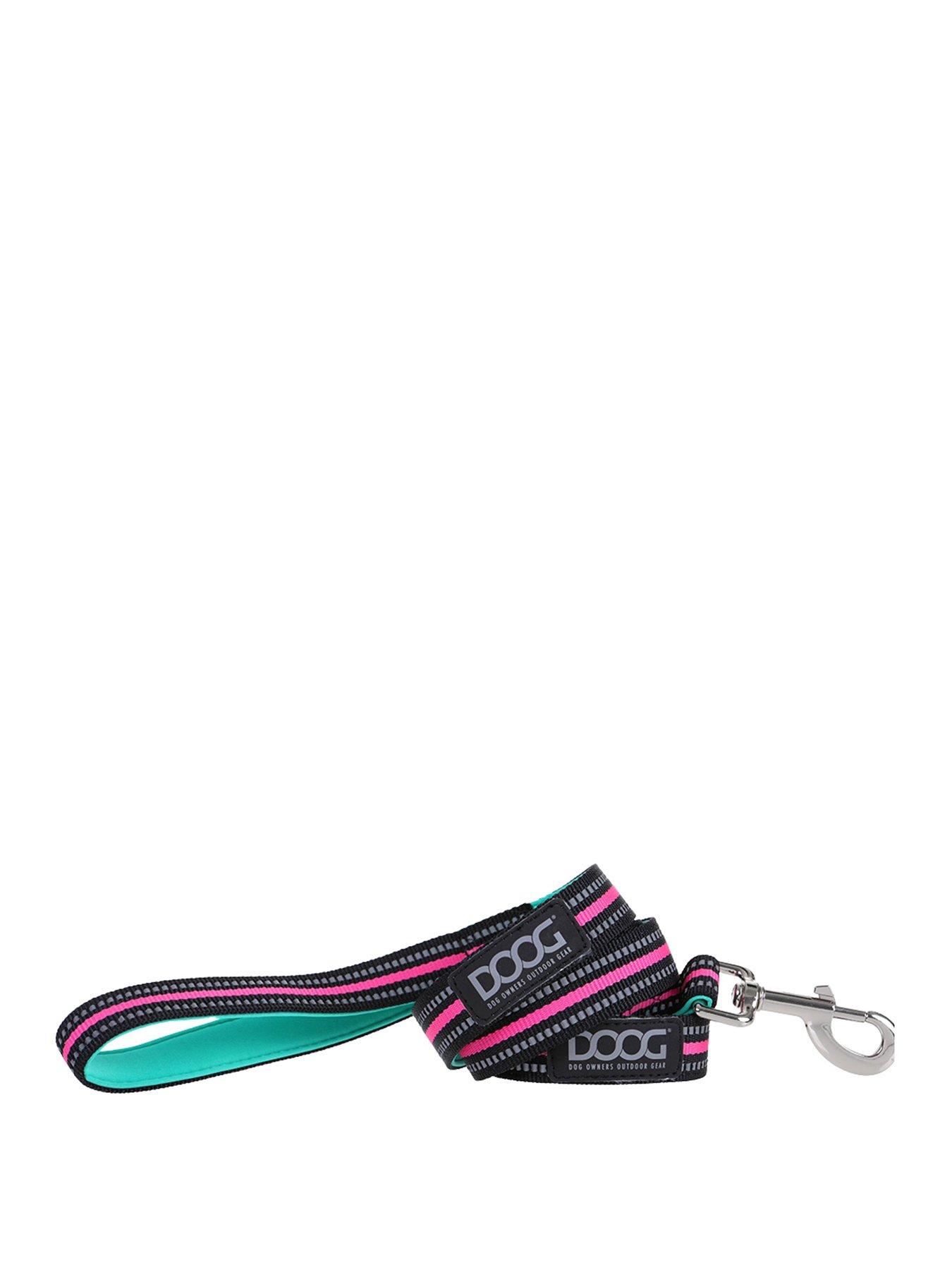  image of doog-clipit-lead-pink-green