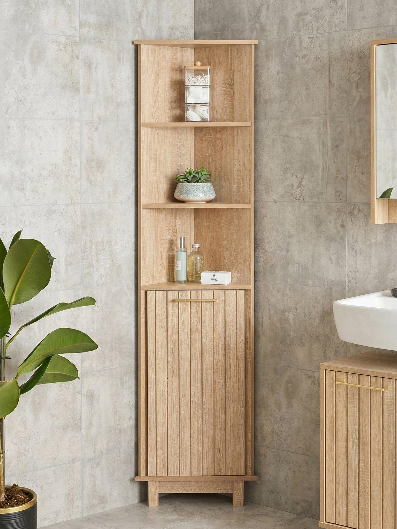 Image 1 of 7 of The Very Collection Lotus Corner Tall Unit - FSC&reg; Certified