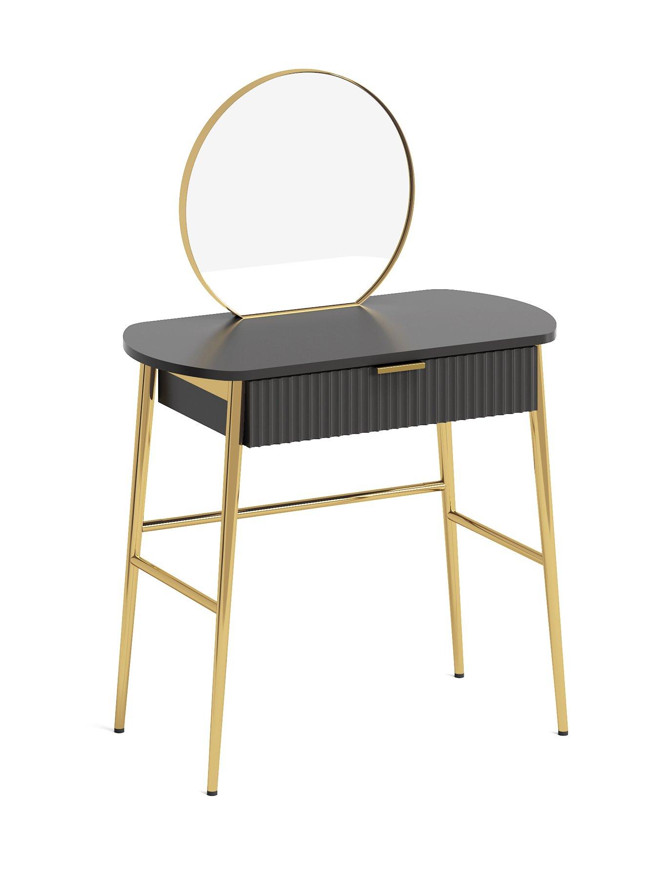 Image 3 of 5 of The Very Collection Cora Compact Dressing Table & Mirror