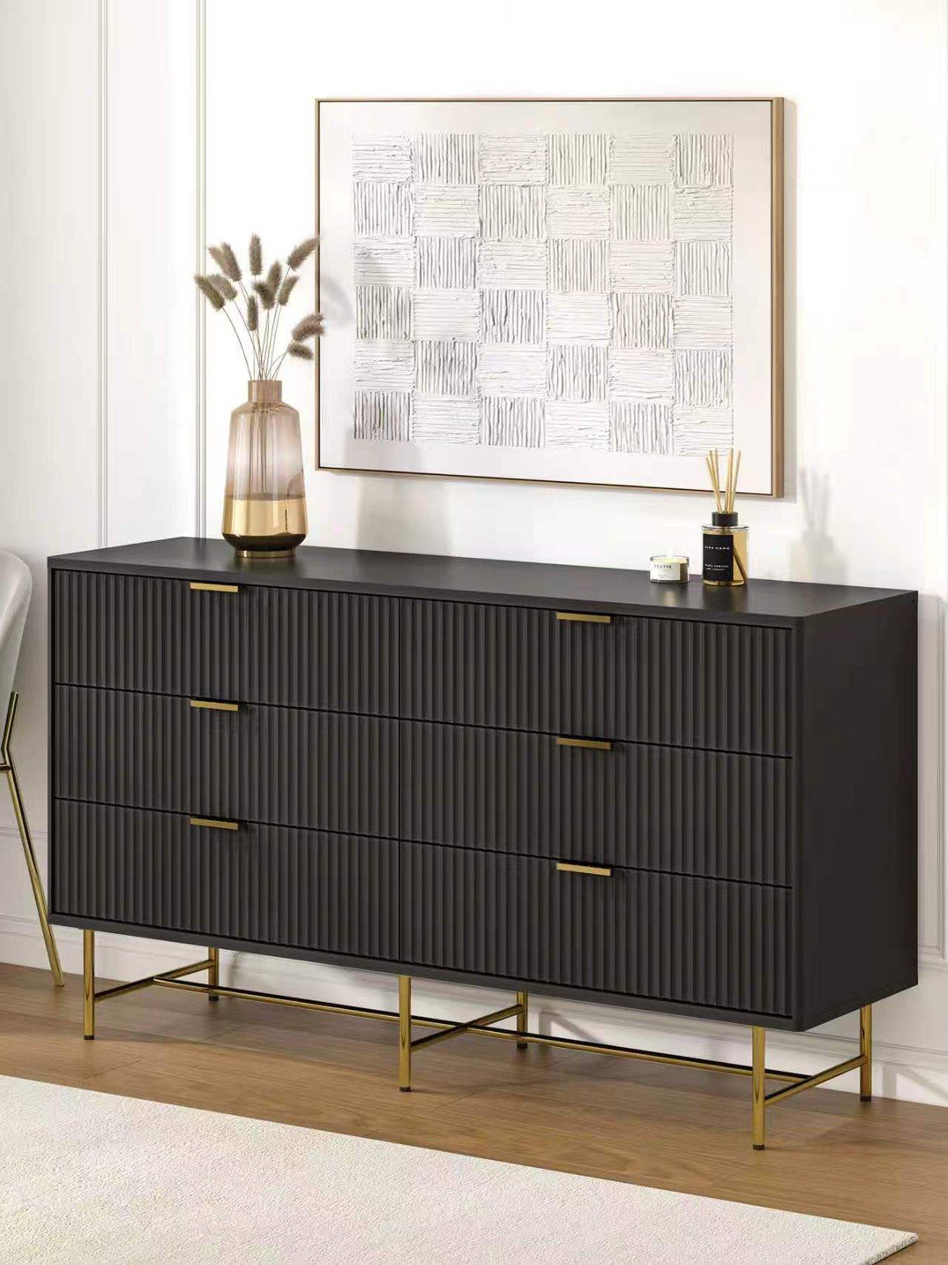 Image 1 of 6 of The Very Collection Cora 3+3 Chest Of Drawers