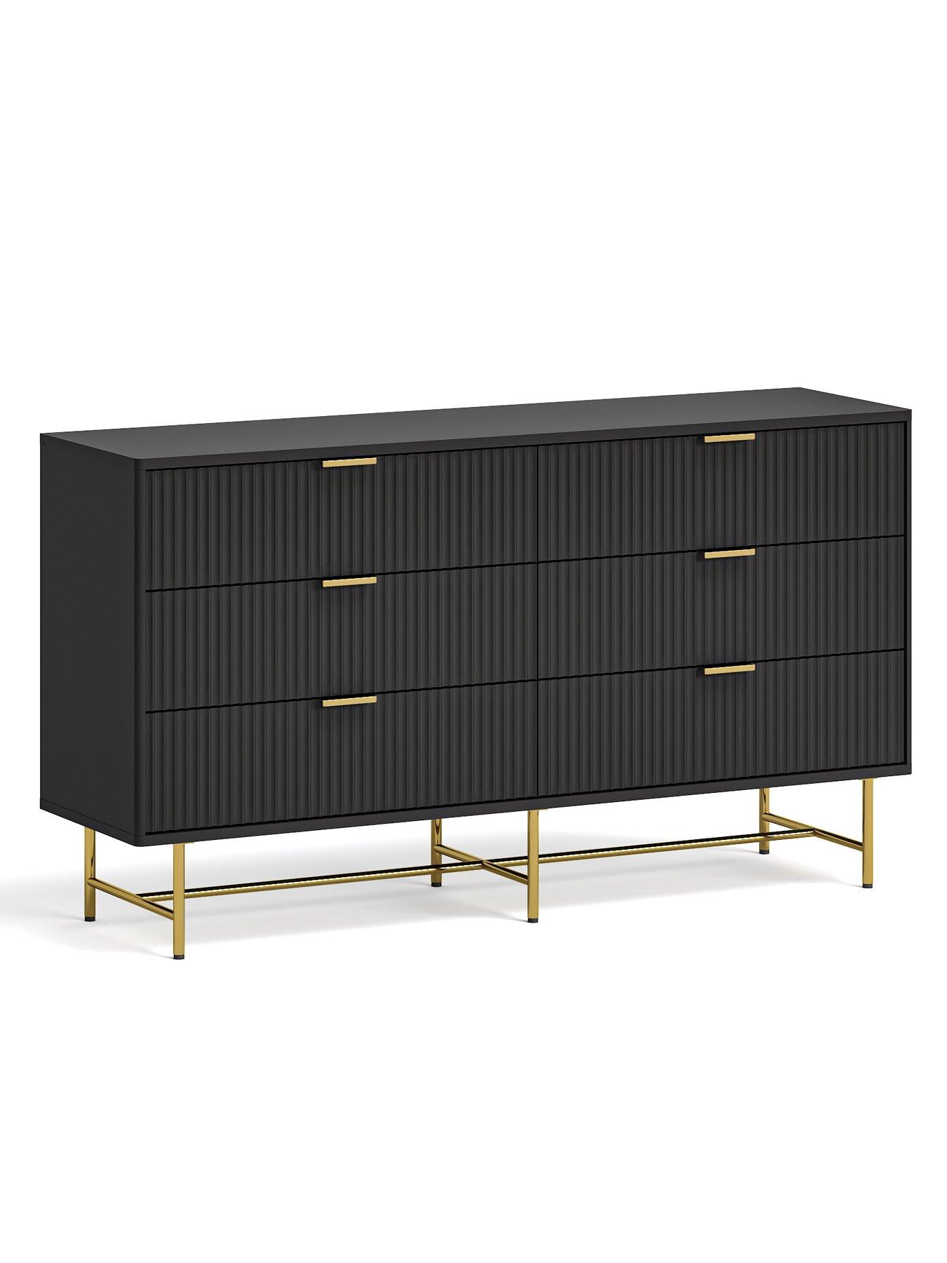 Image 3 of 6 of The Very Collection Cora 3+3 Chest Of Drawers