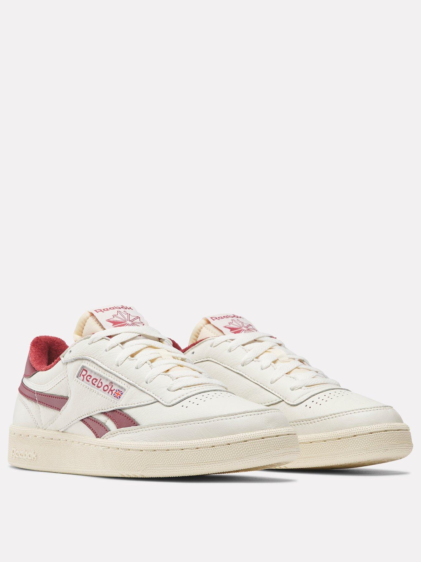 Image 2 of 5 of Reebok Womens Club C Revenge Vintage Lace-Up Trainers - Cream