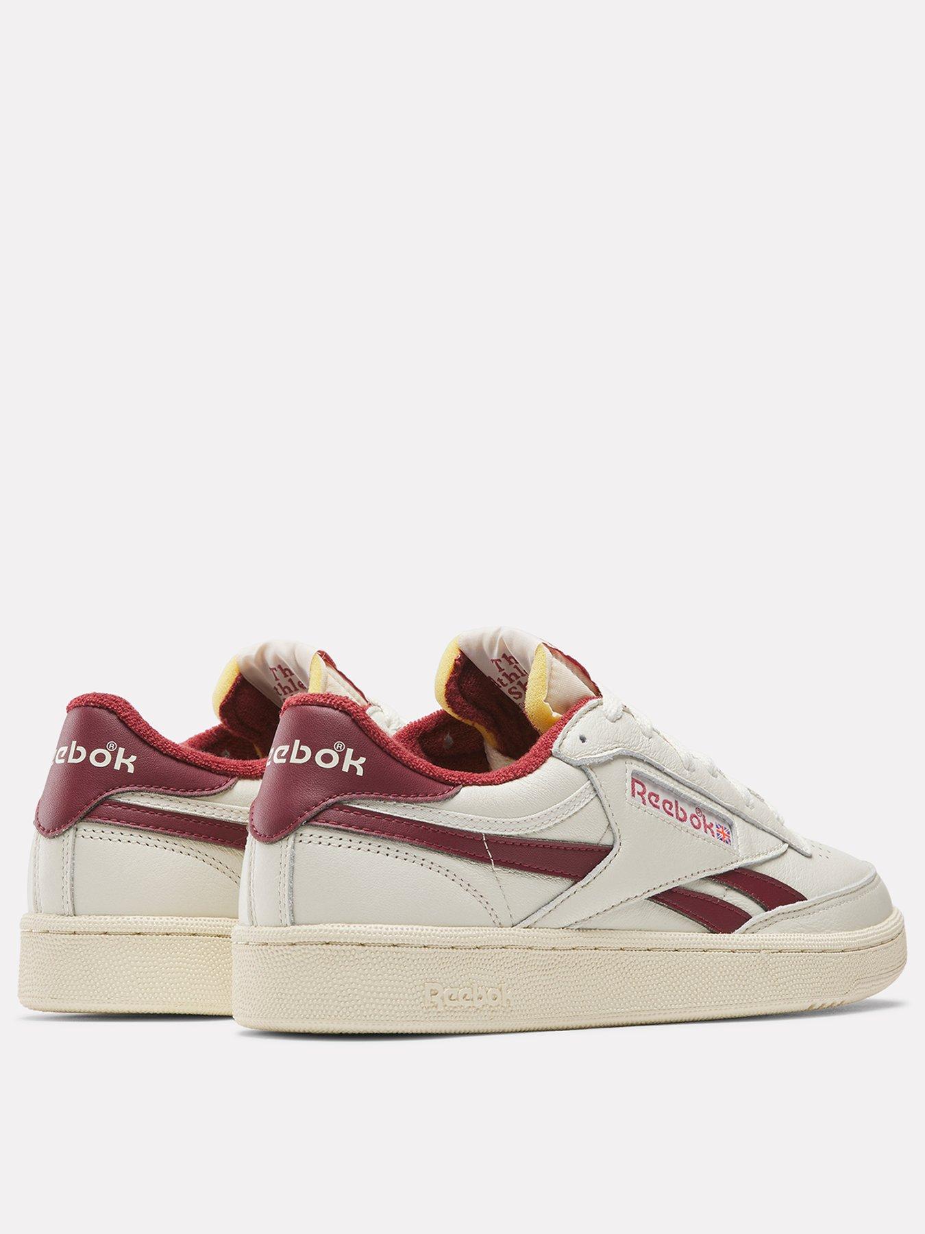 Image 3 of 5 of Reebok Womens Club C Revenge Vintage Lace-Up Trainers - Cream