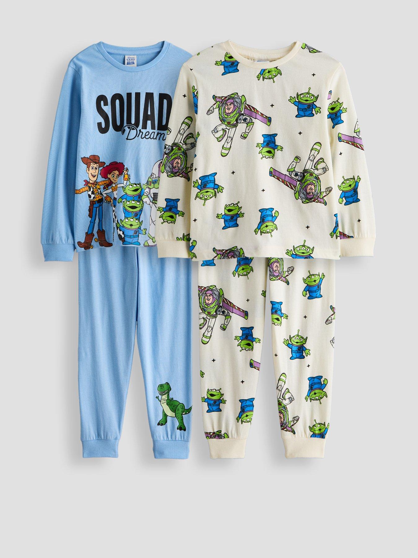 The Very Collection Disney Pixar Toy Story 2Pk Buzz And Woody Pyjamas