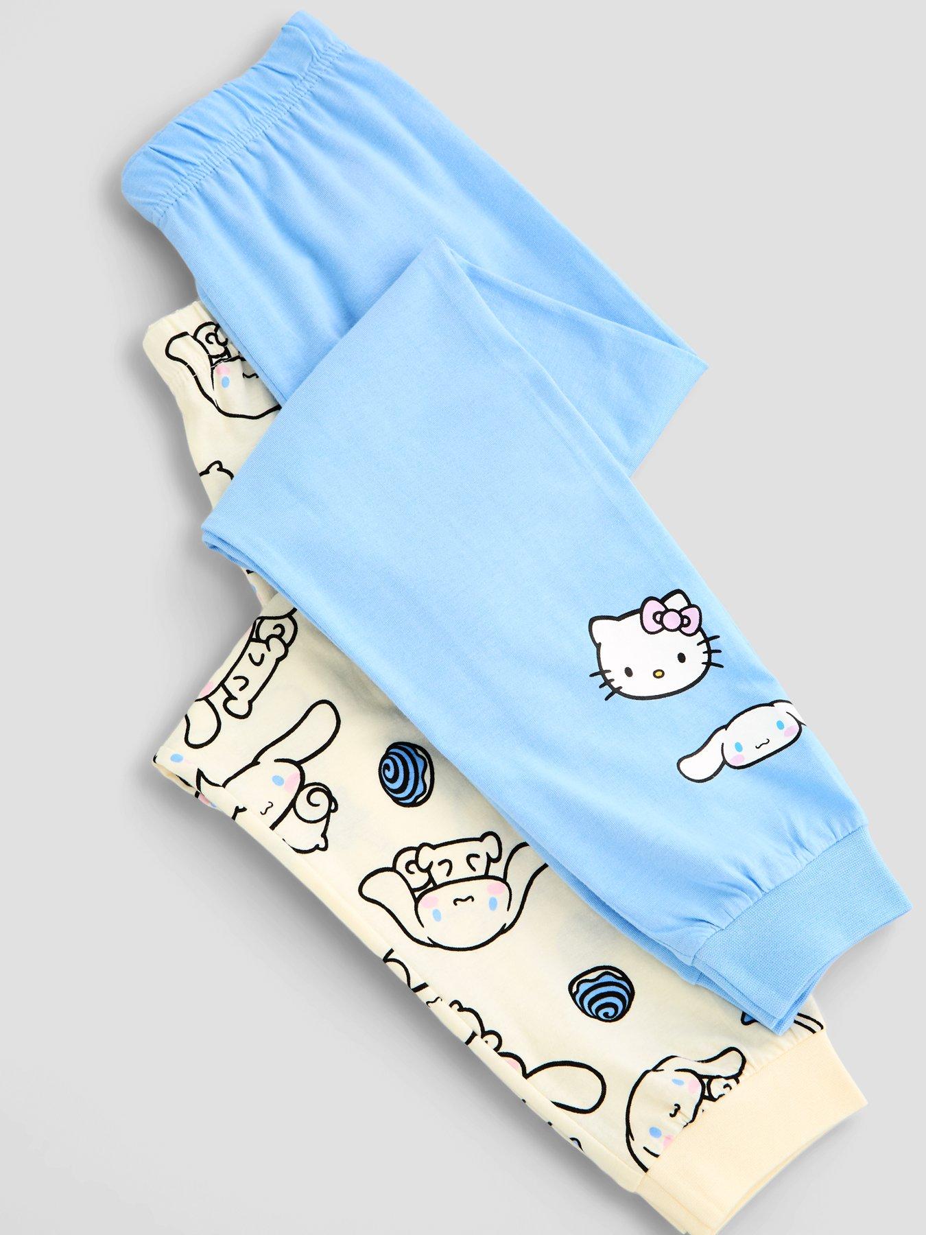 The Very Collection 2pk Hello Kitty And Cinnamoroll Pyjamas | Littlewoods