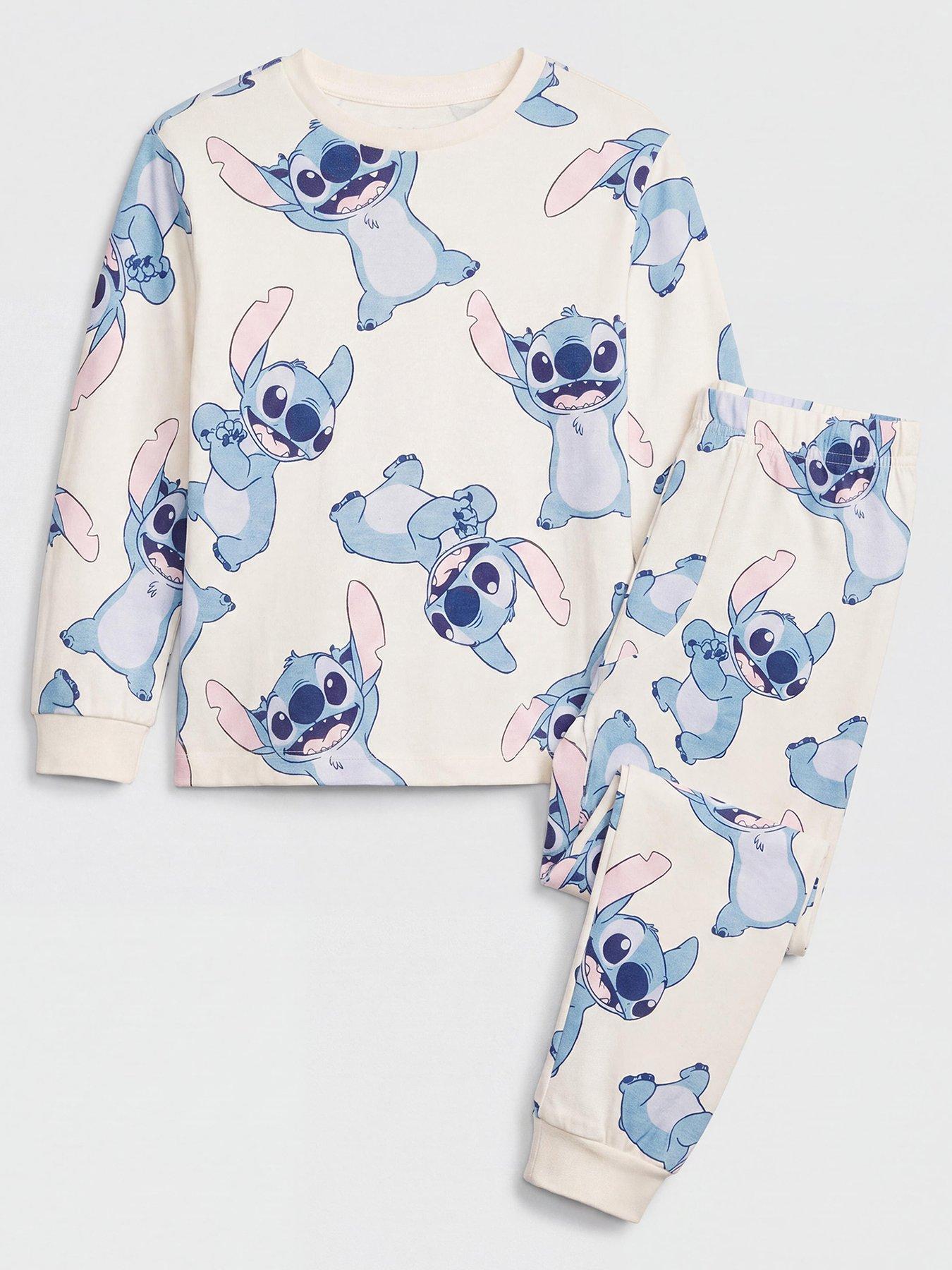 The Very Collection Disney Lilo  &  Stitch All Over Print Pyjamas - Multi