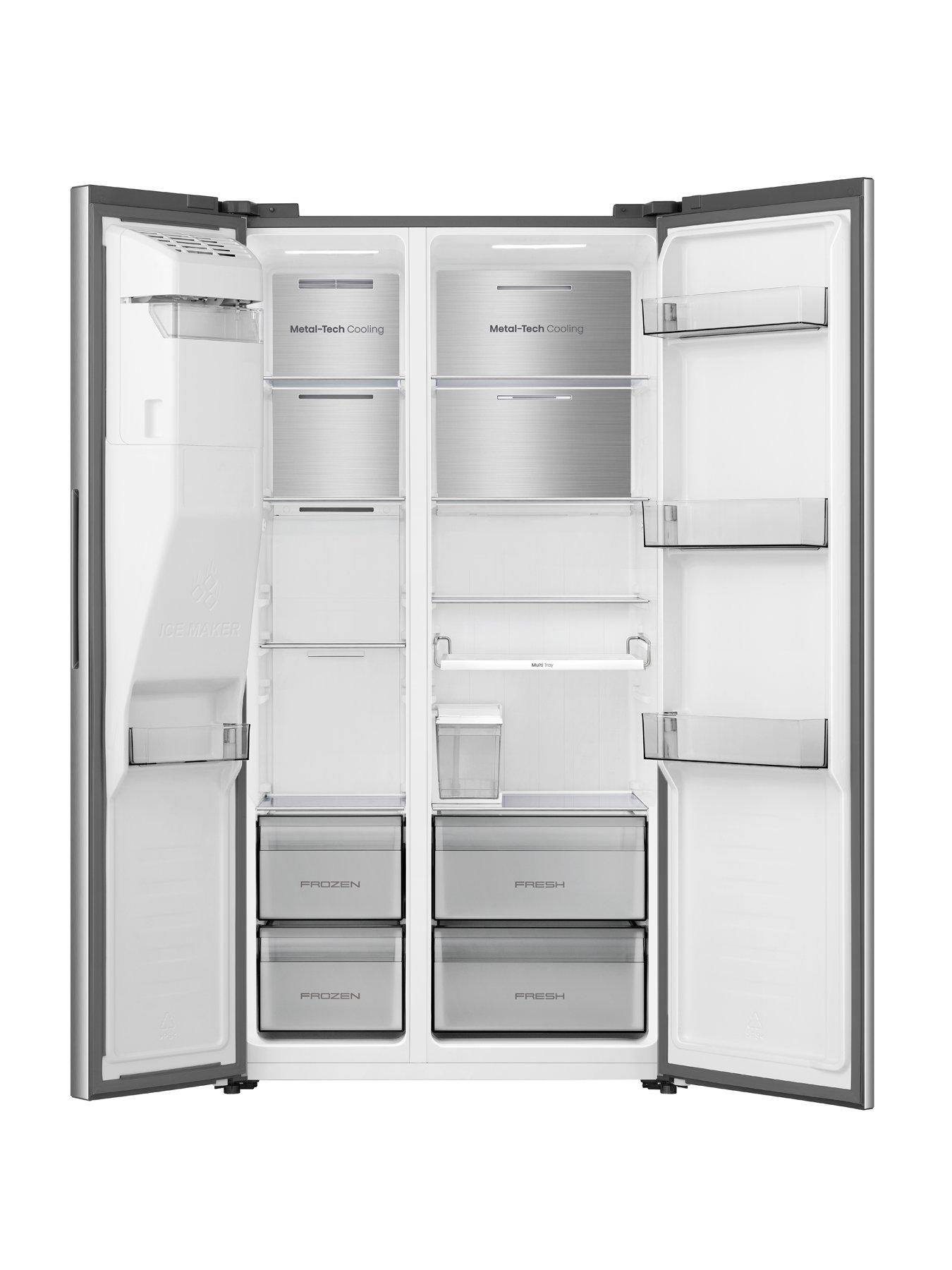 Image 3 of 7 of Hisense RS5P528STIC American Side- By-Side with Water &amp; Ice dispenser - C Rated - Stainless
