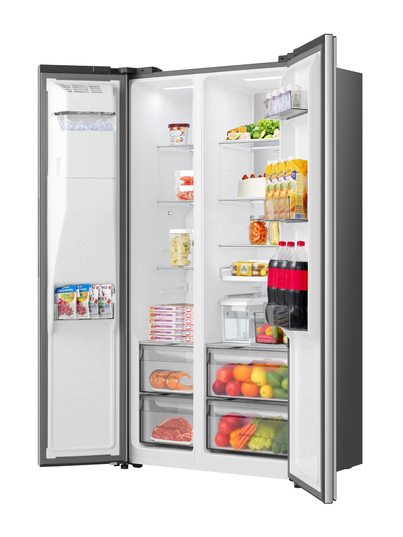 Image 5 of 7 of Hisense RS5P528STIC American Side- By-Side with Water &amp; Ice dispenser - C Rated - Stainless