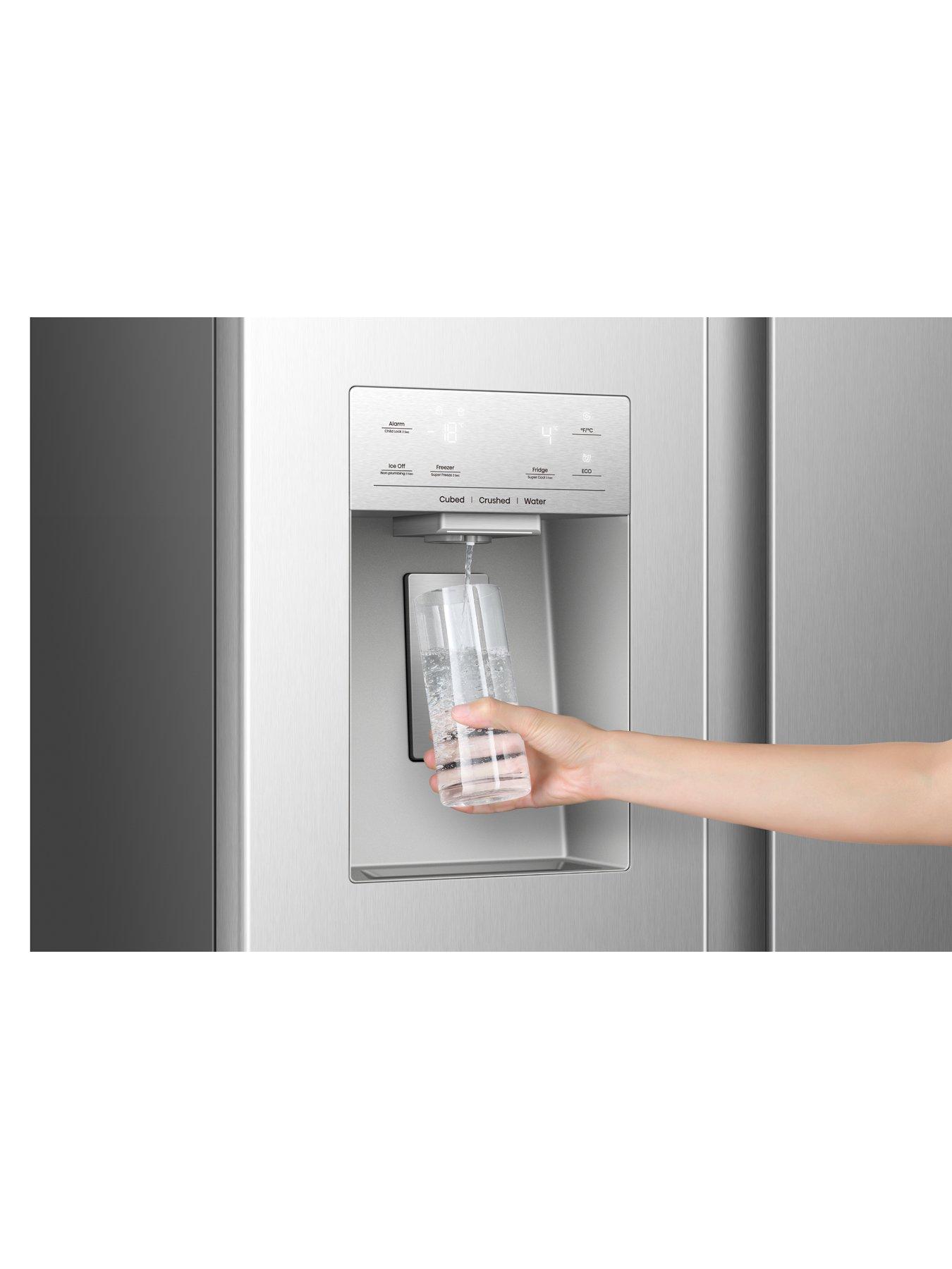 Image 6 of 7 of Hisense RS5P528STIC American Side- By-Side with Water &amp; Ice dispenser - C Rated - Stainless
