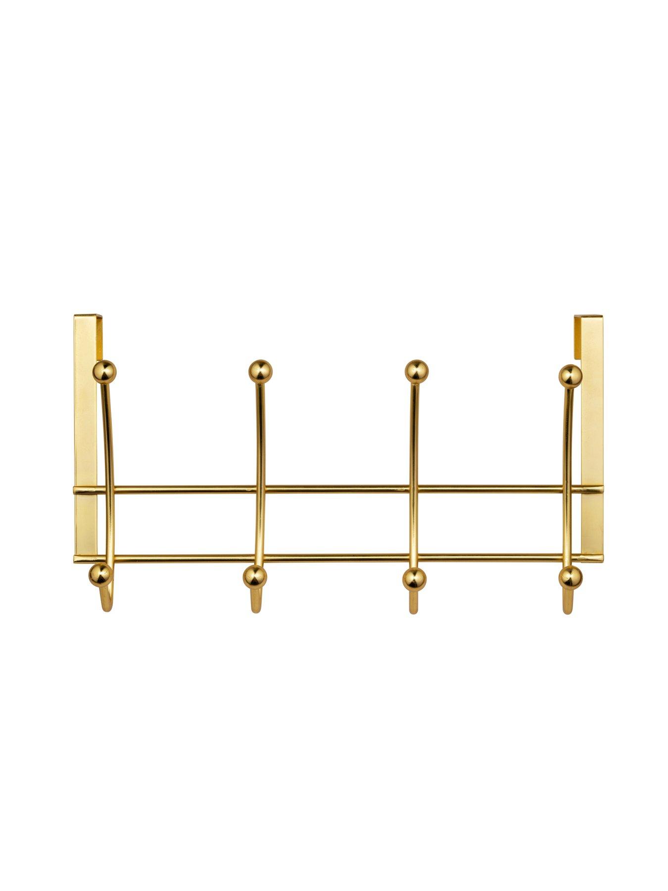  image of croydex-gold-hook-over-door-multi-hooks