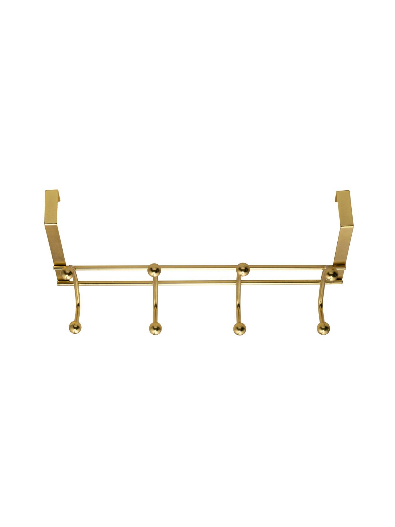 image of croydex-gold-hook-over-door-multi-hooks