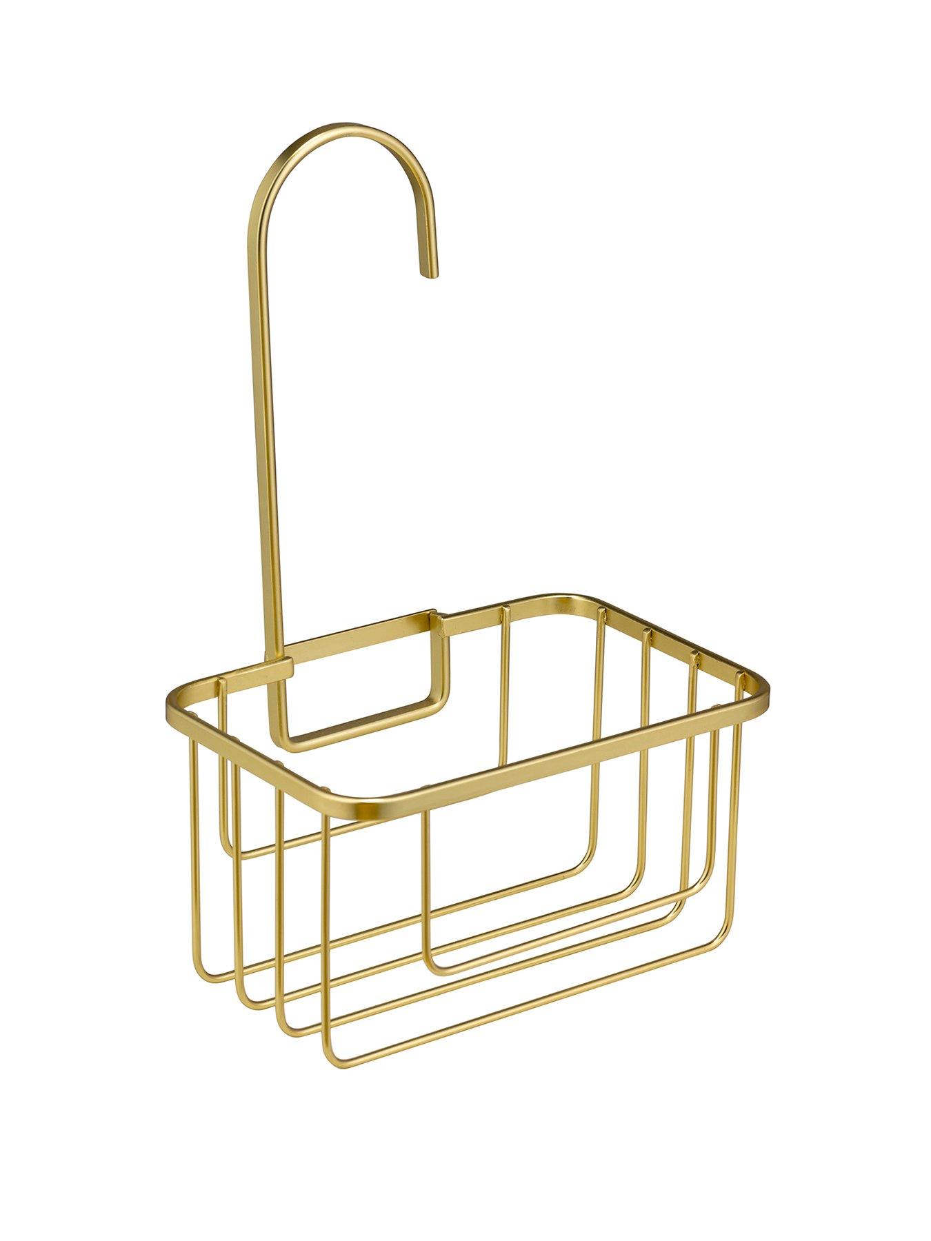 image of croydex-gold-hook-over-shower-caddy