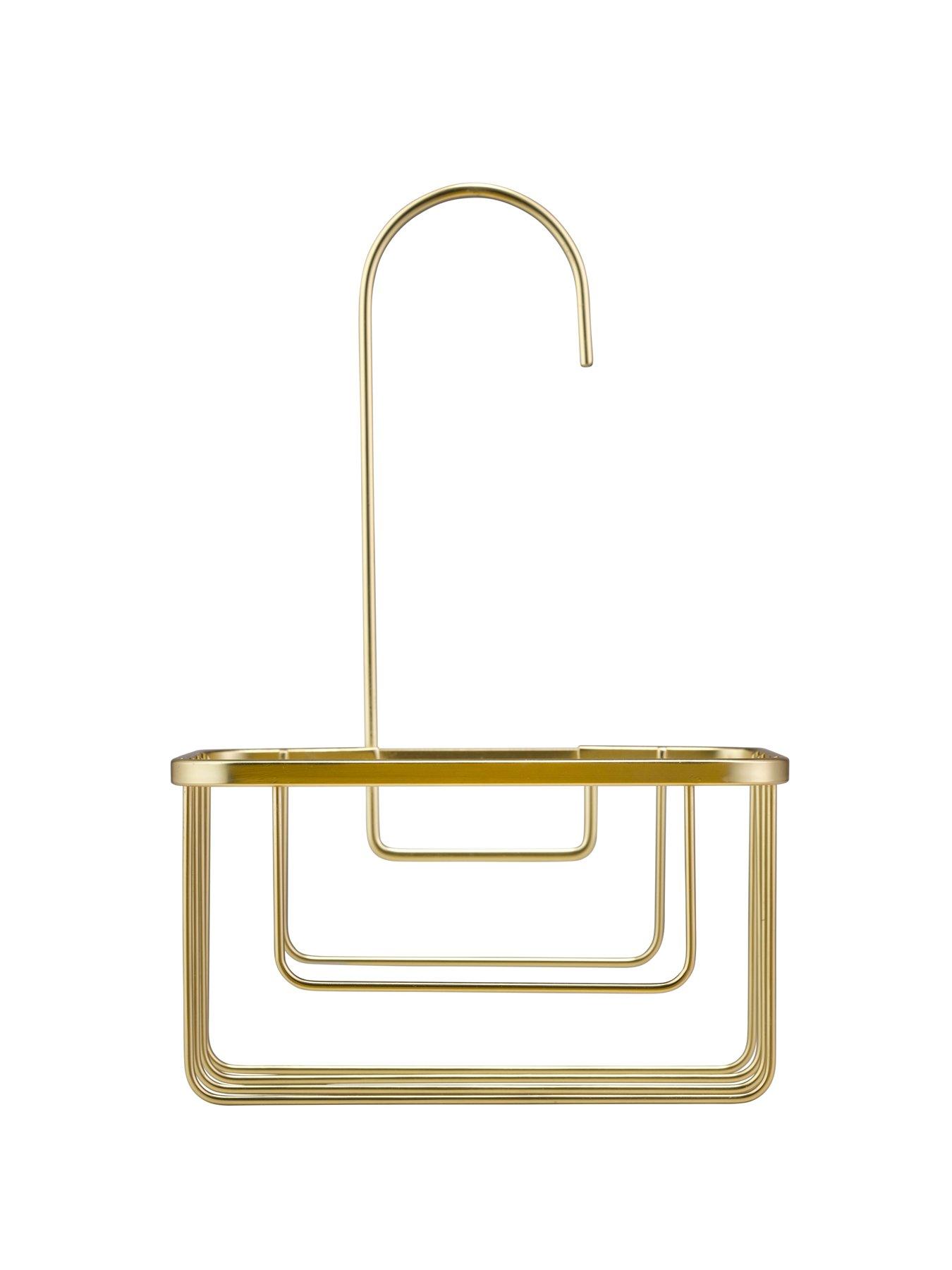  image of croydex-gold-hook-over-shower-caddy