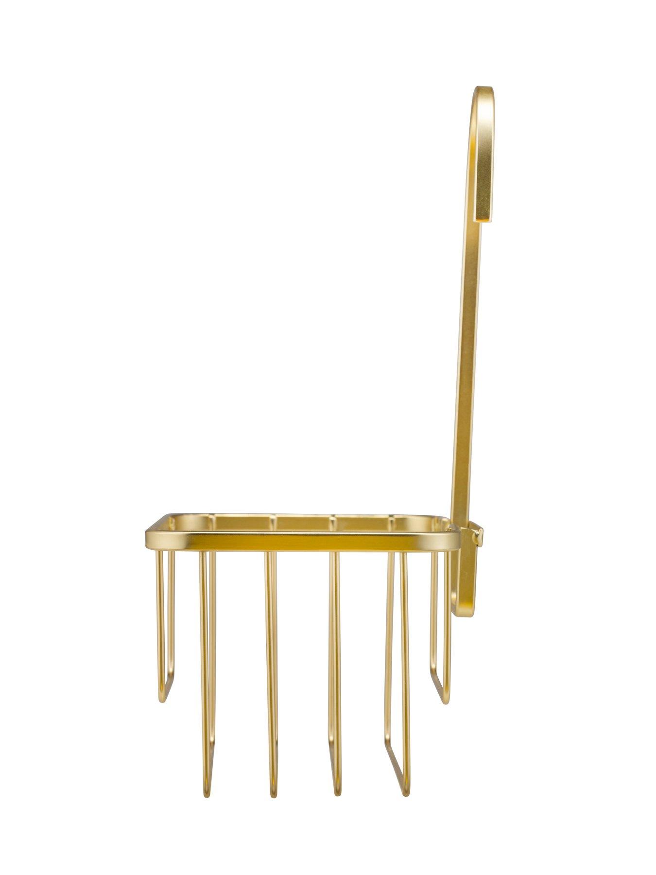  image of croydex-gold-hook-over-shower-caddy