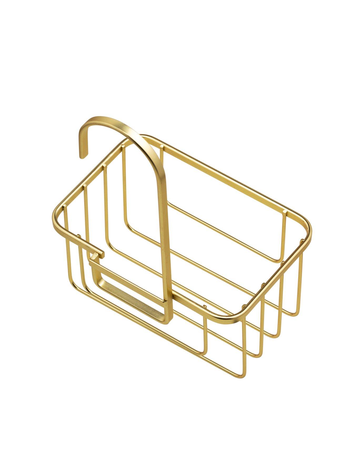 image of croydex-gold-hook-over-shower-caddy