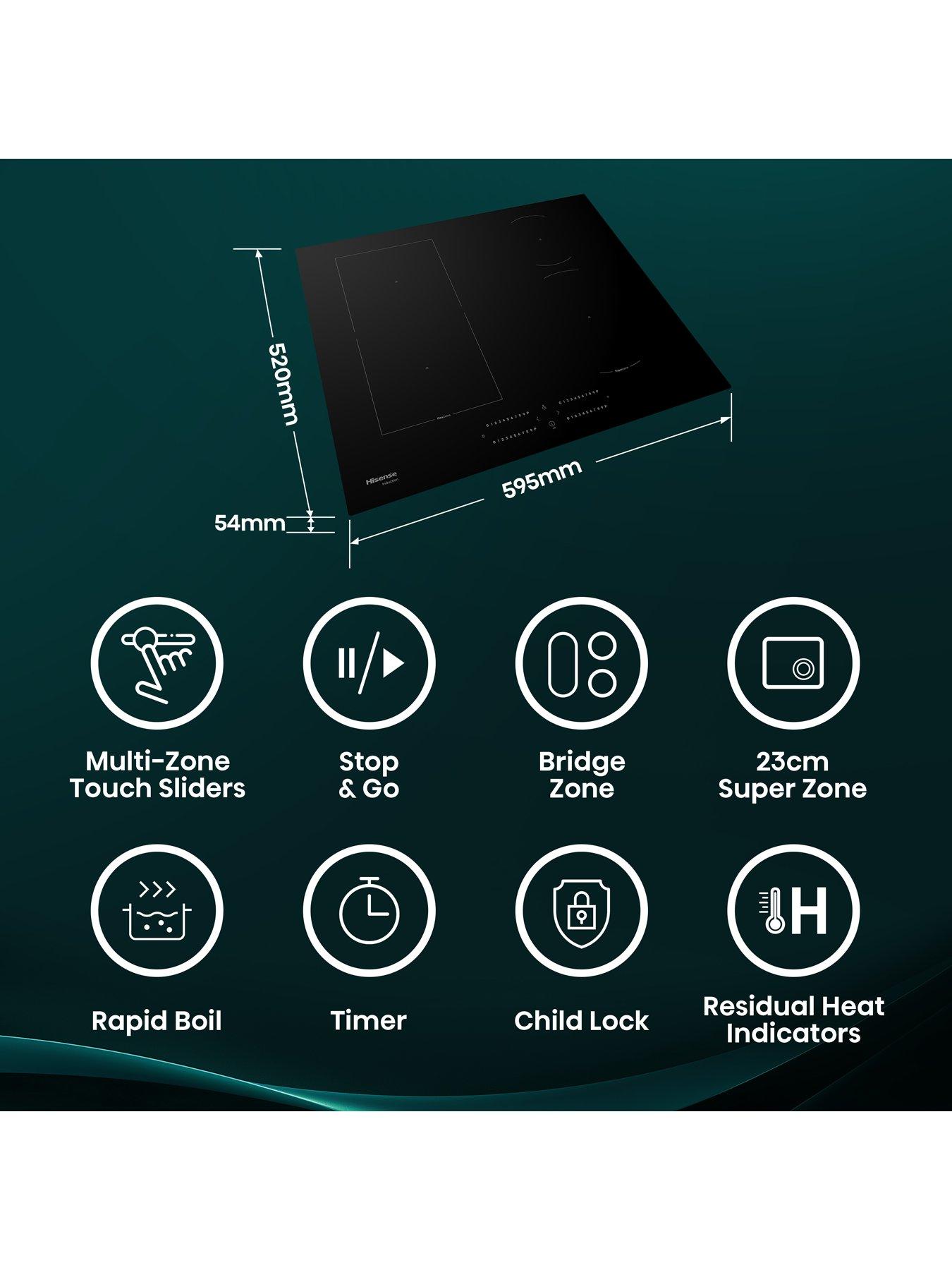 Image 2 of 7 of Hisense Hisense Hi4 60cm Induction Hob