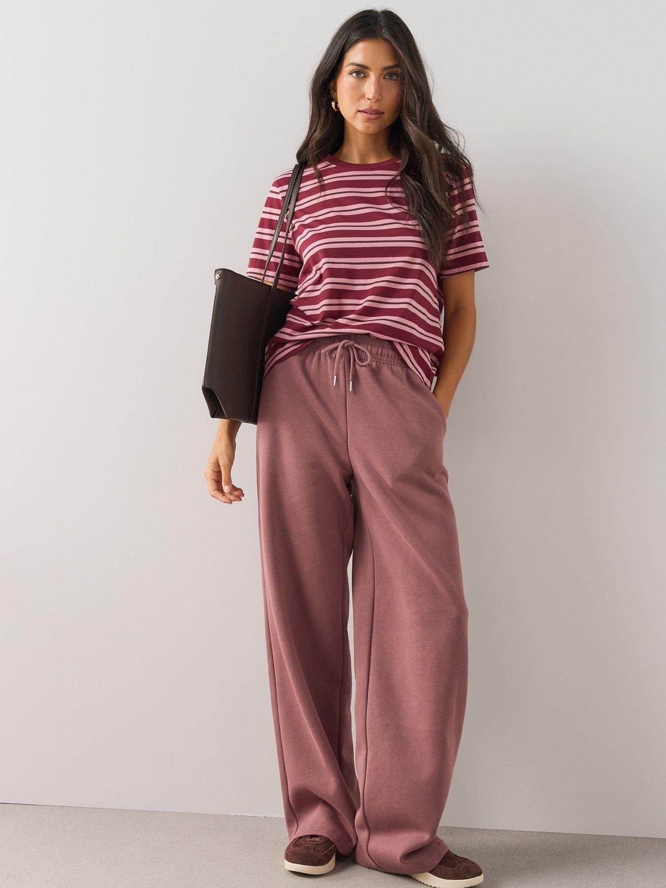 The Very Collection Wide Leg Relaxed Joggers