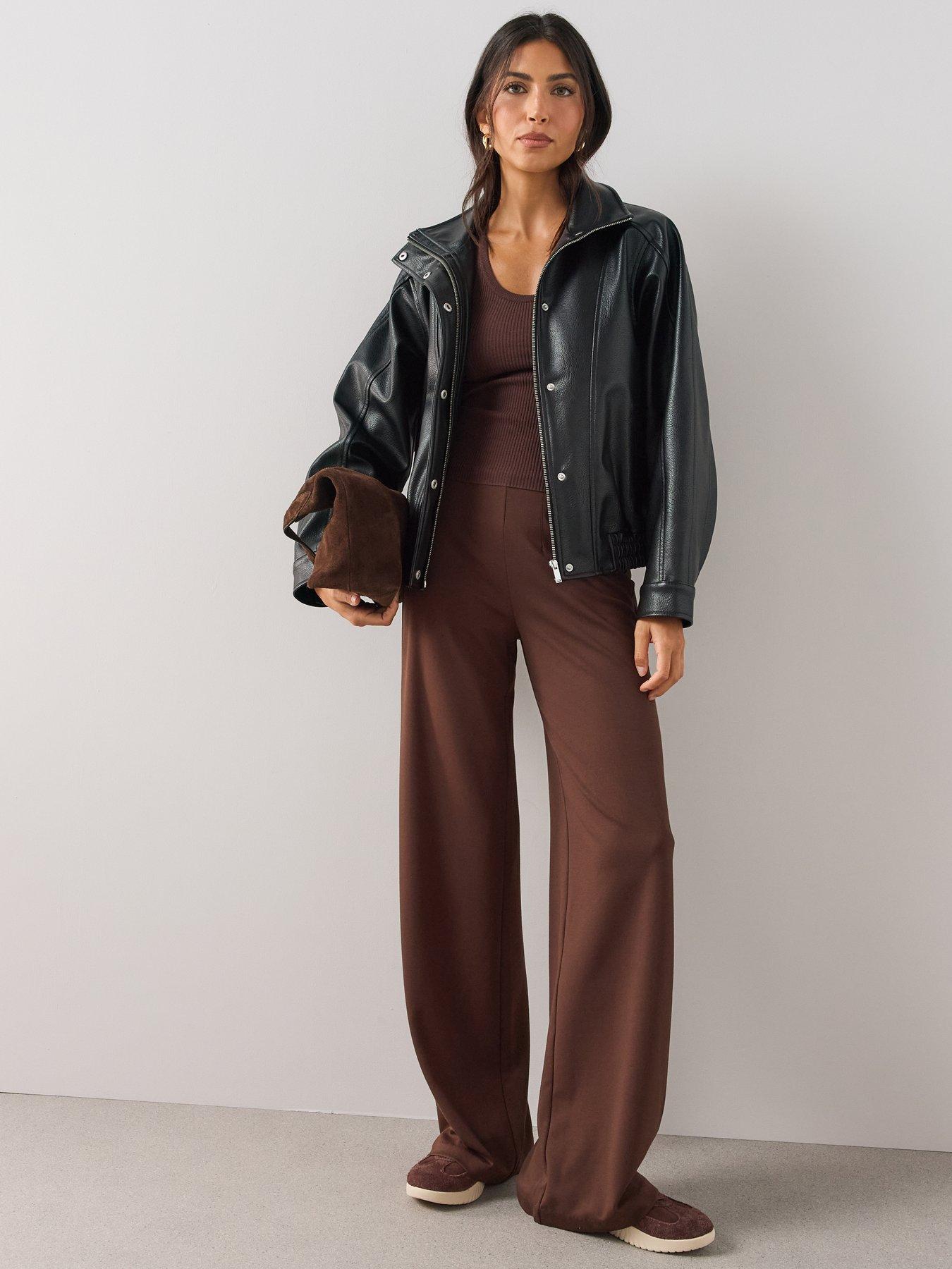 Image 3 of 6 of The Very Collection Wide Leg Trousers