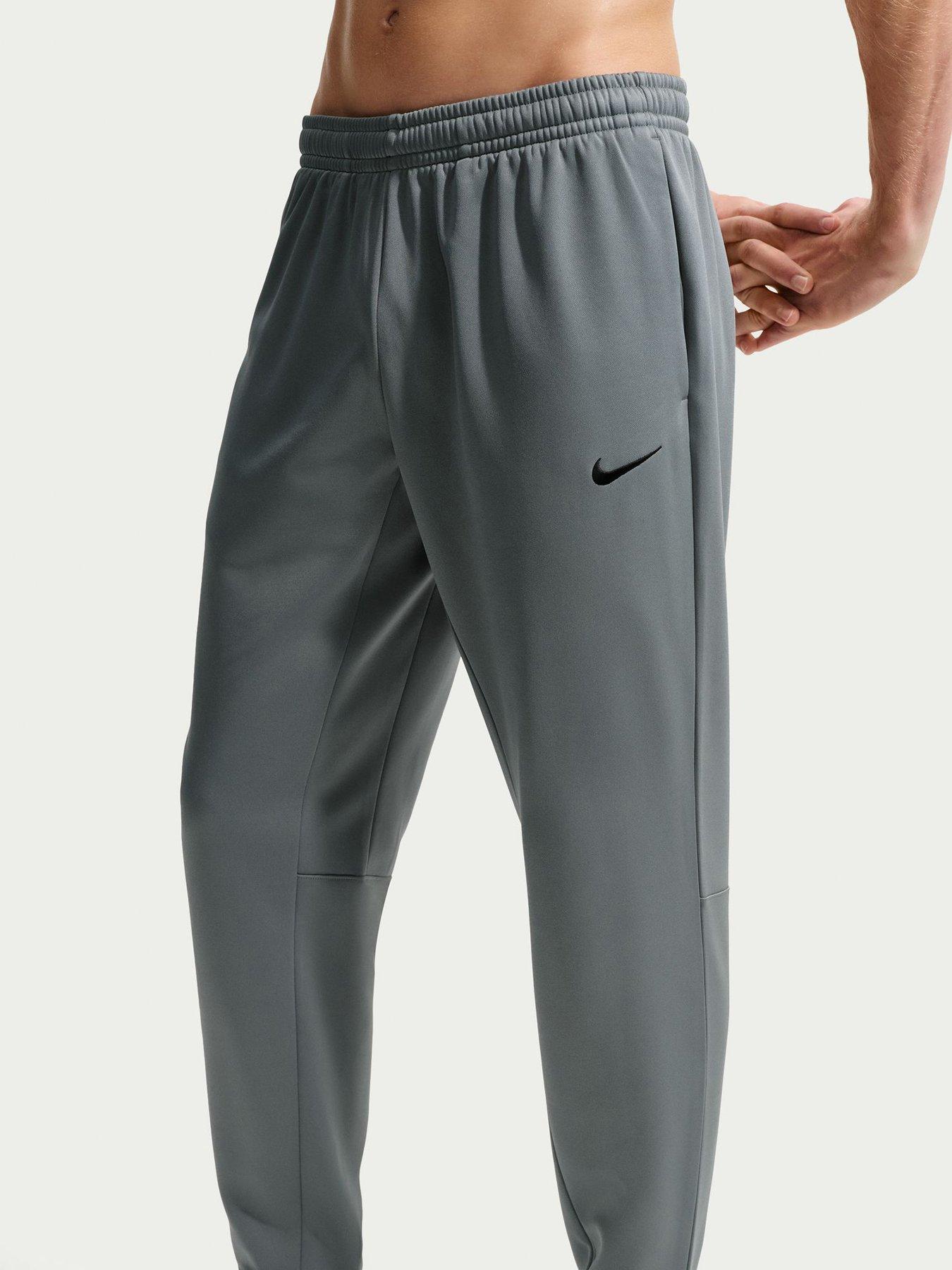 Image 3 of 5 of Nike Nike Mens Flex Therma-fit Fleece Training Joggers - Grey