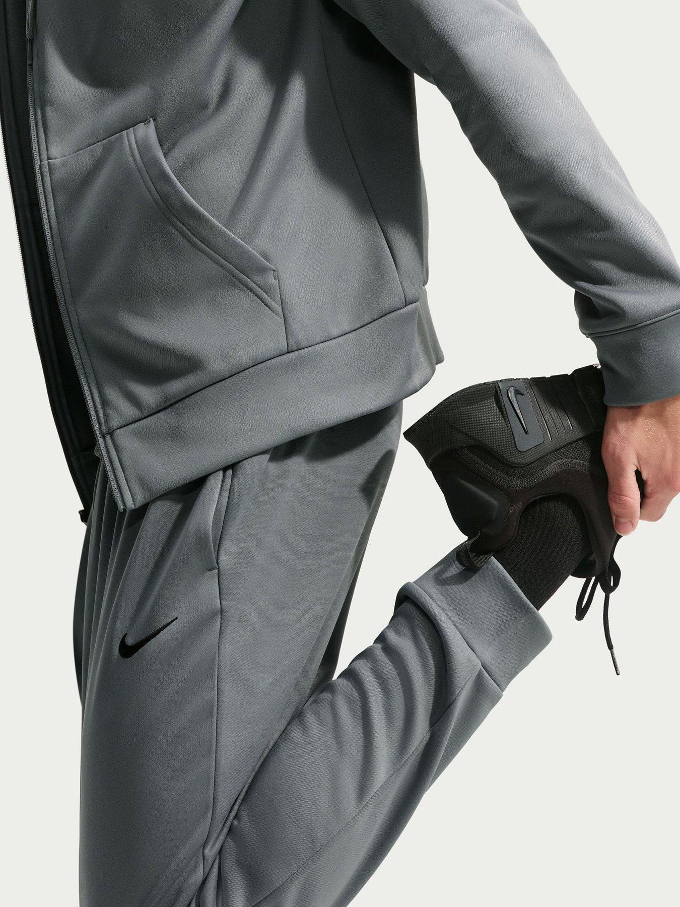Image 5 of 5 of Nike Nike Mens Flex Therma-fit Fleece Training Joggers - Grey