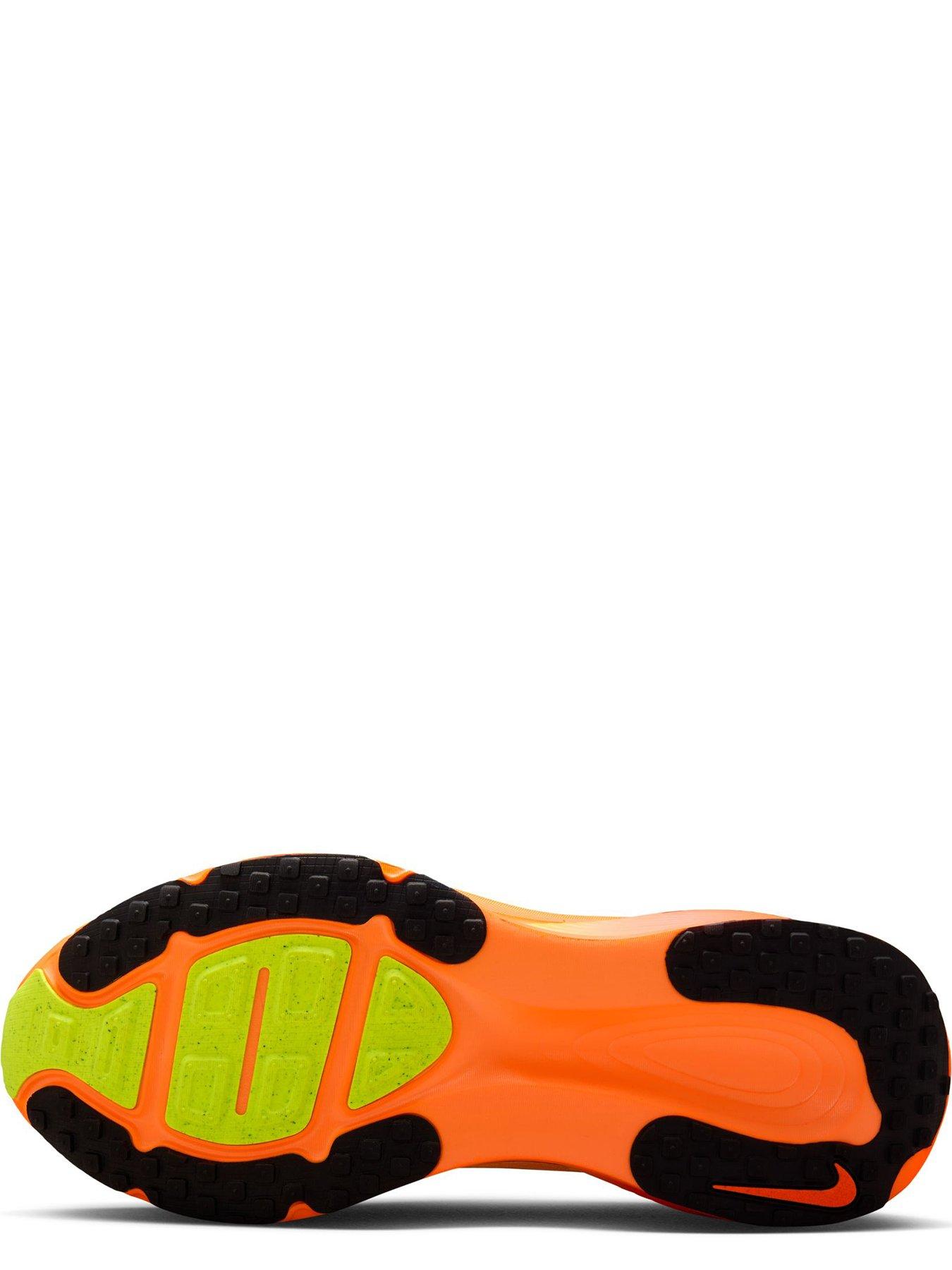 Image 5 of 7 of Nike Mens Vomero 18 Cushioned Lace-Up Running Trainers - Orange