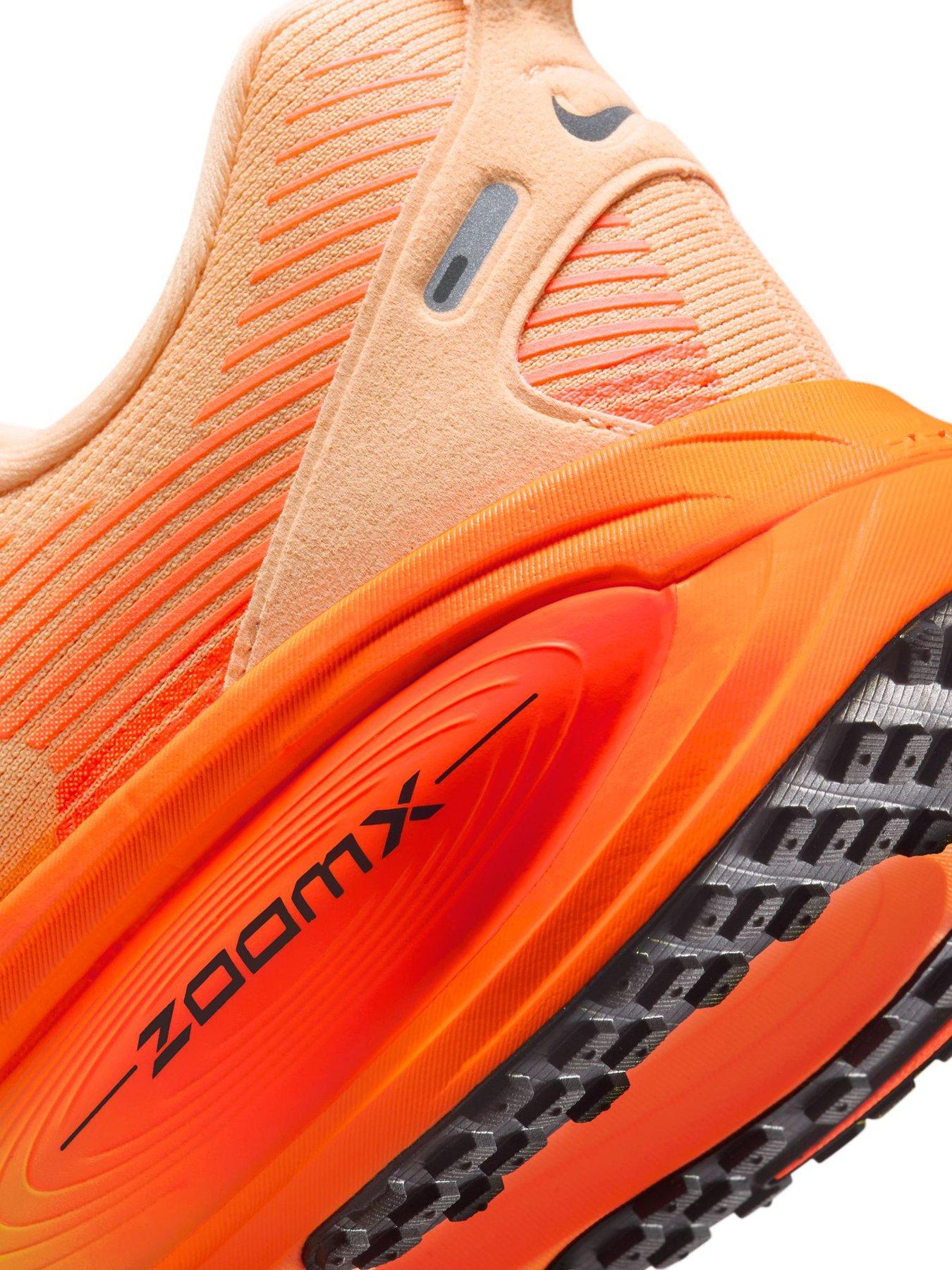 Image 7 of 7 of Nike Mens Vomero 18 Cushioned Lace-Up Running Trainers - Orange