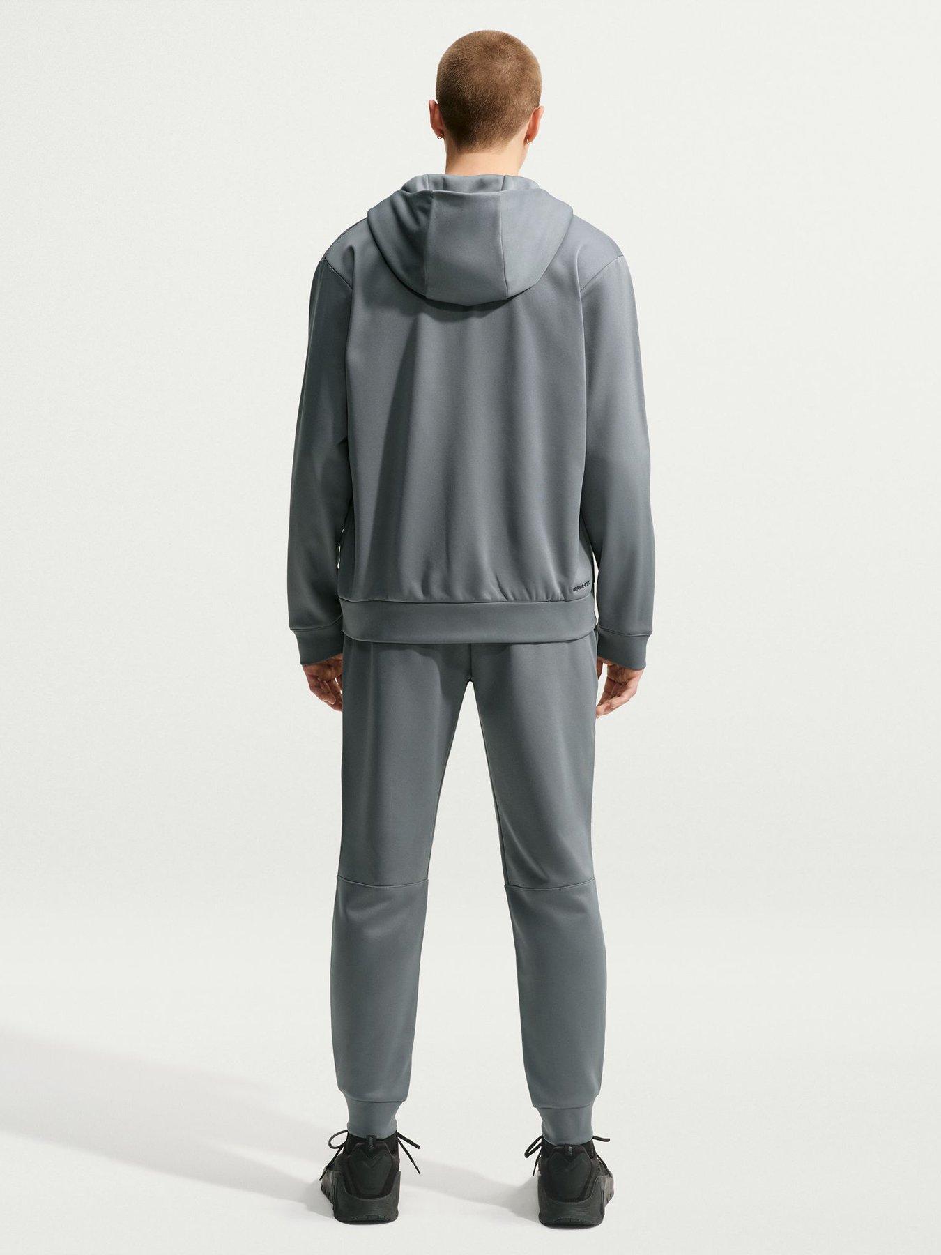 Image 2 of 5 of Nike Mens Therma-FIT Flex Full-Zip Training Hoodie - Grey