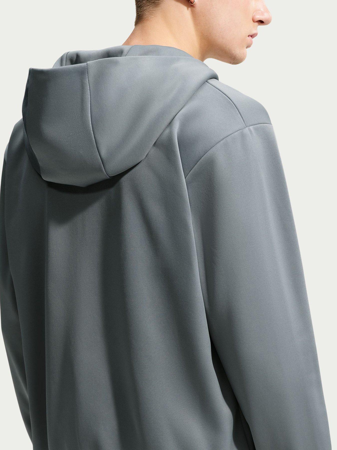 Image 5 of 5 of Nike Mens Therma-FIT Flex Full-Zip Training Hoodie - Grey