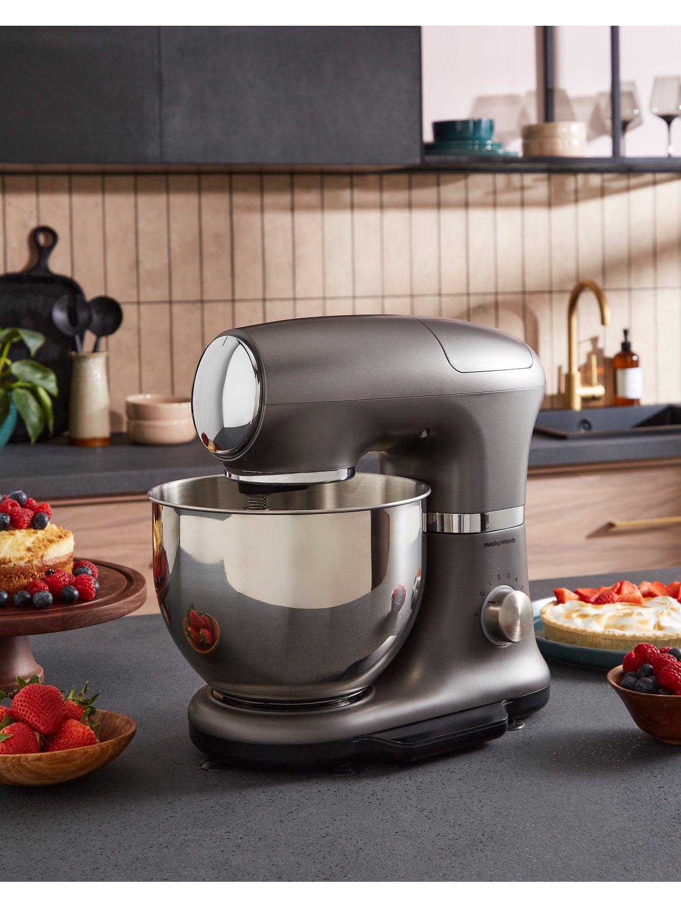 stillFront image of morphy-richards-stand-mixer-grey