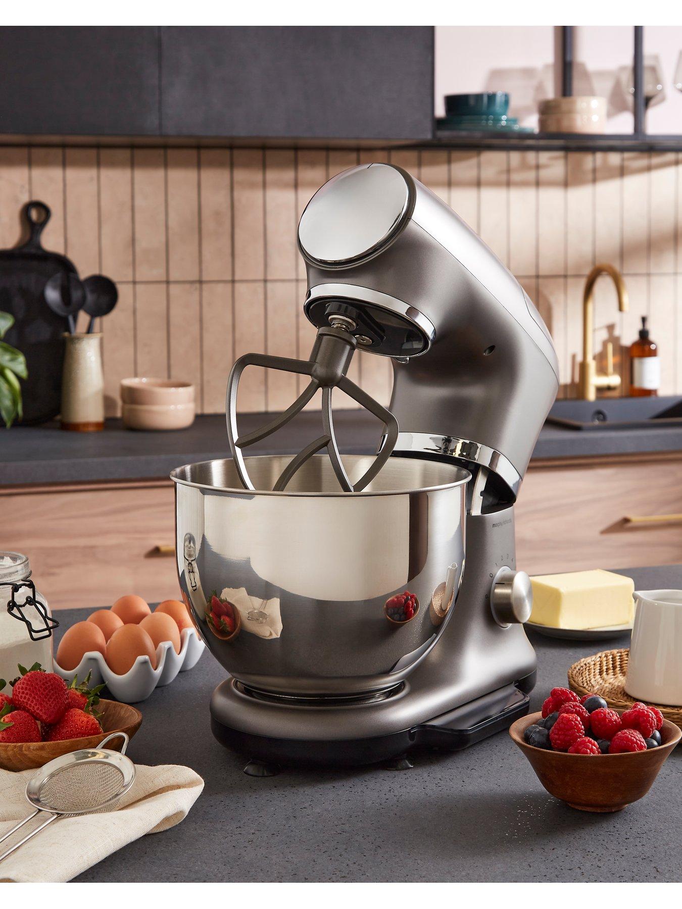  image of morphy-richards-stand-mixer-grey