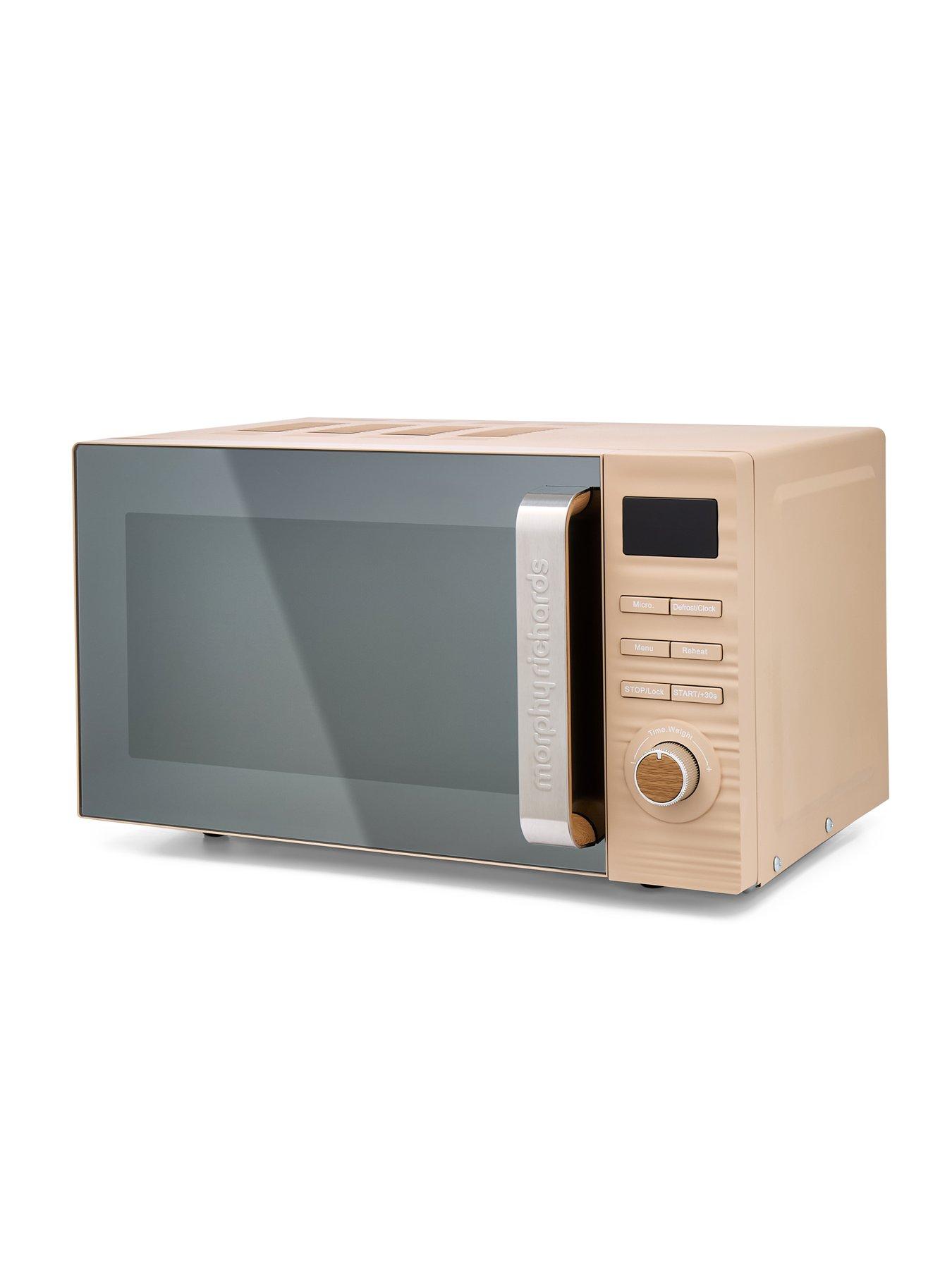 Image 2 of 8 of Morphy Richards Clay 20L 800W Brown Digital Microwave - Felspar